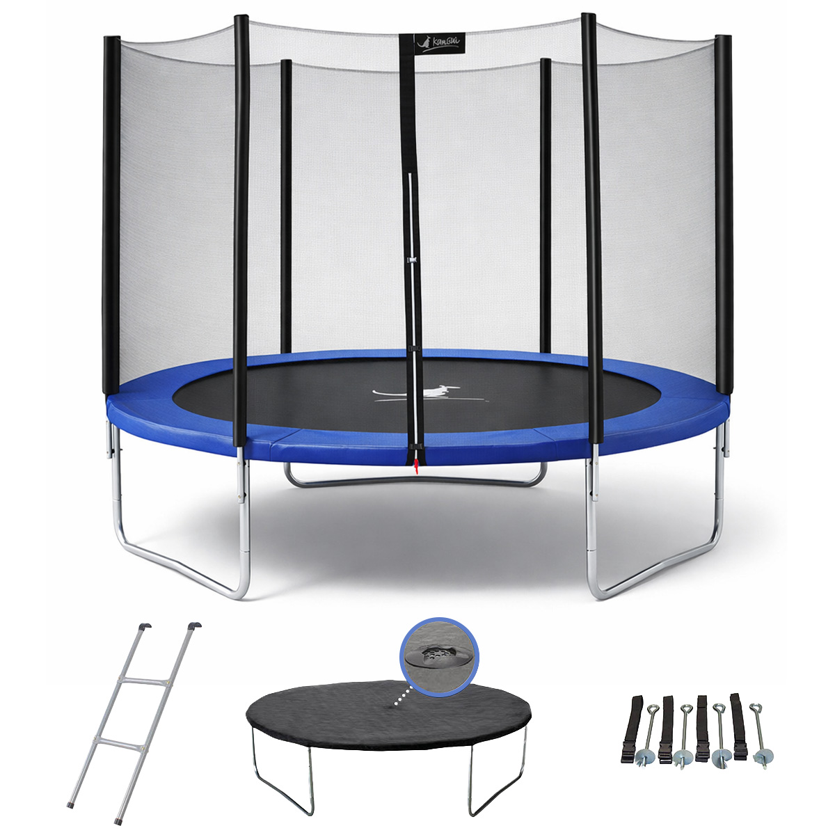 Trampoline RALLI + 3 accessoires, KANGUI