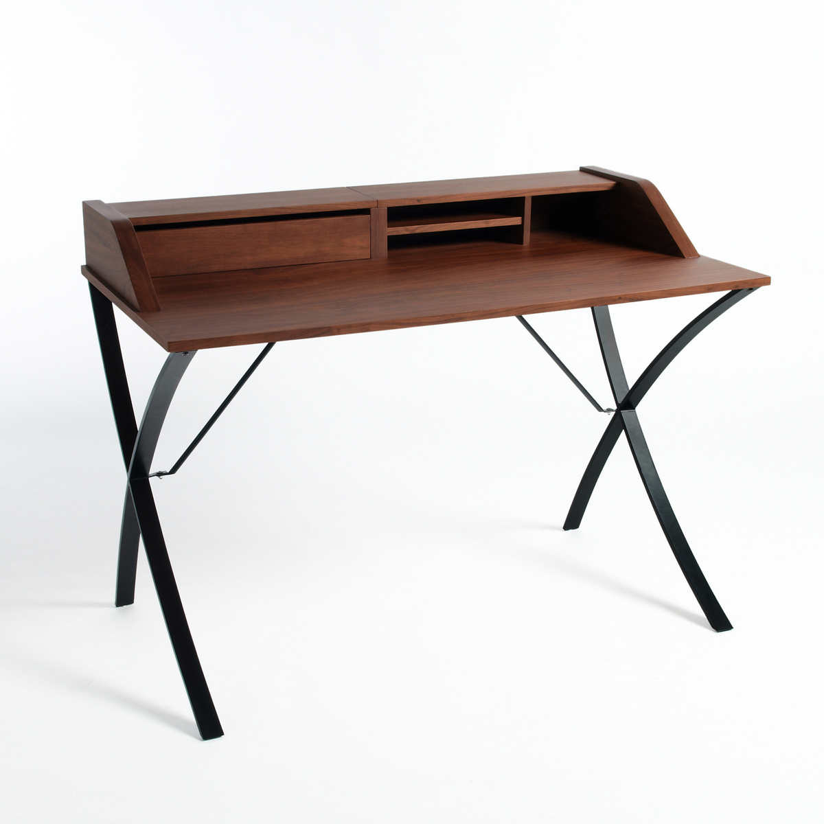bureau secretaire plaque noyer, epitre
