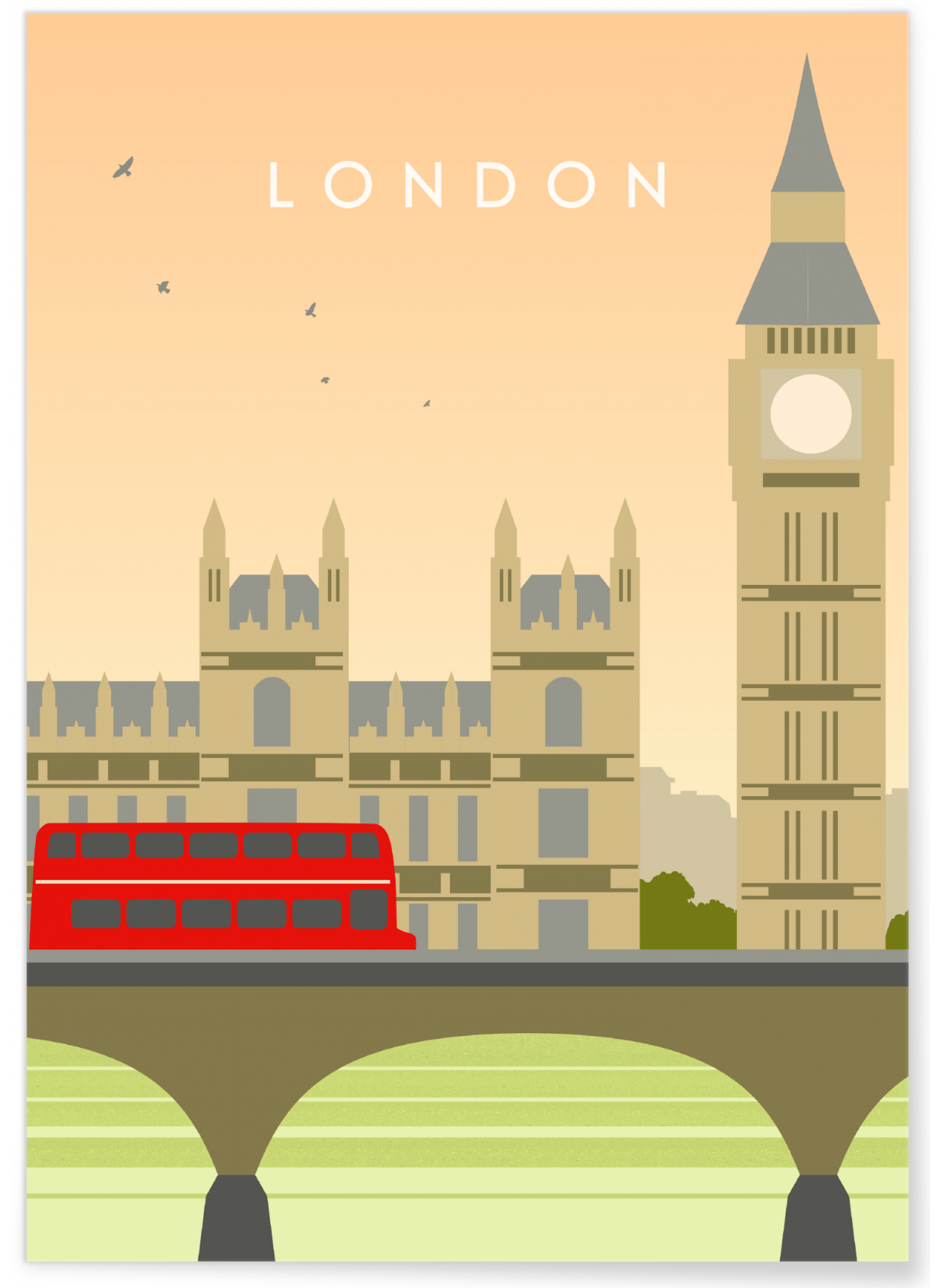 Affiche Londres 2, L'AFFICHERIE