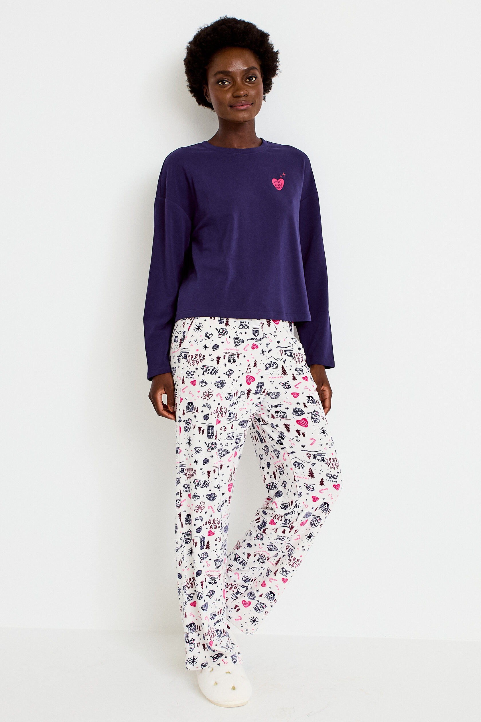 Lot de 2 pyjamas manches longues, CACHE CACHE