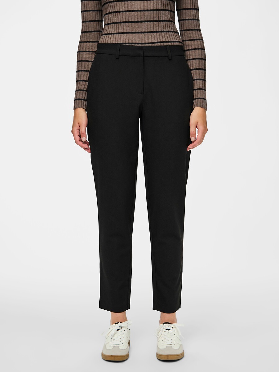 Strakke broek, standaard taille, PIECES
