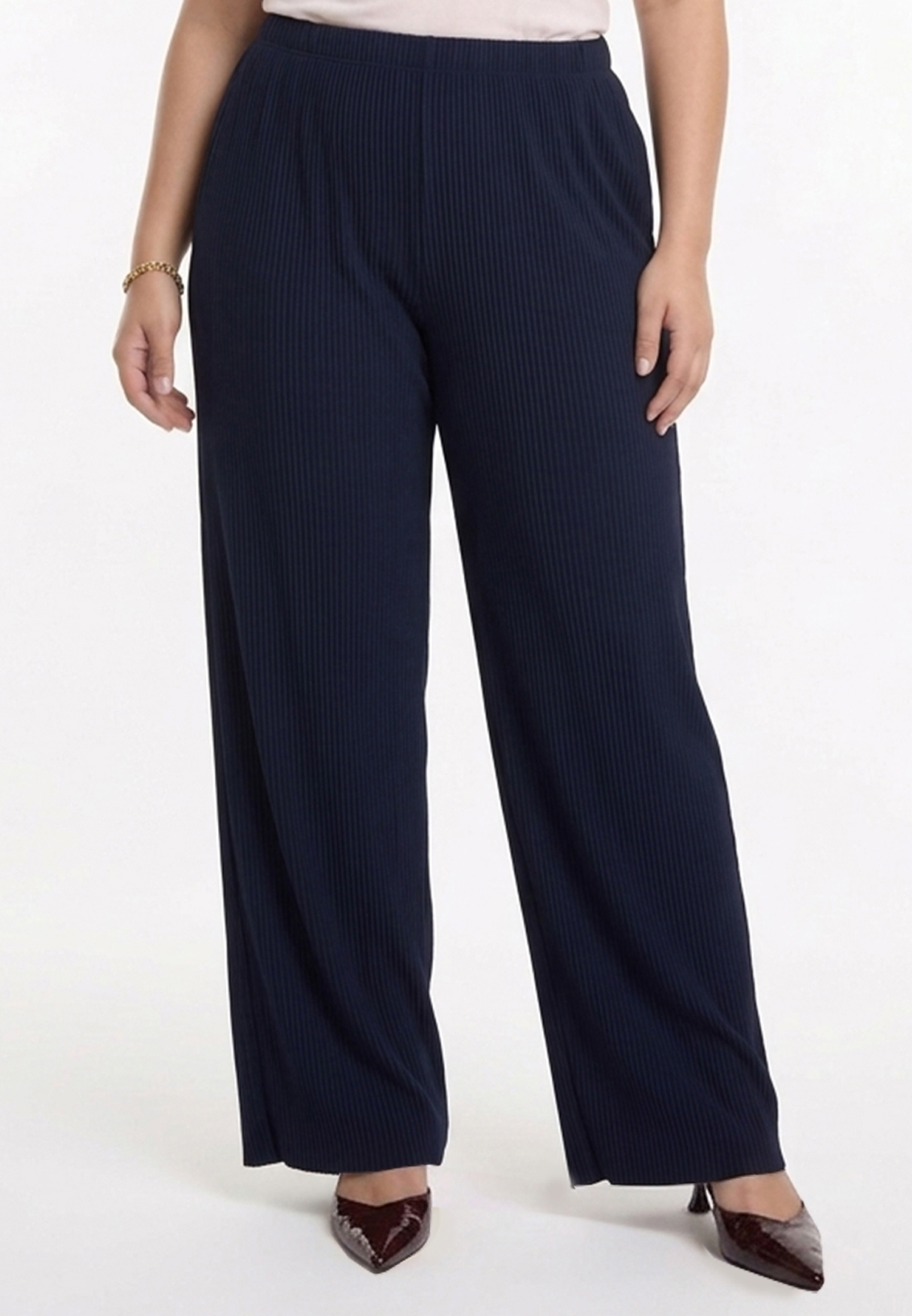 Pantalon plissée / plissé, YOEK
