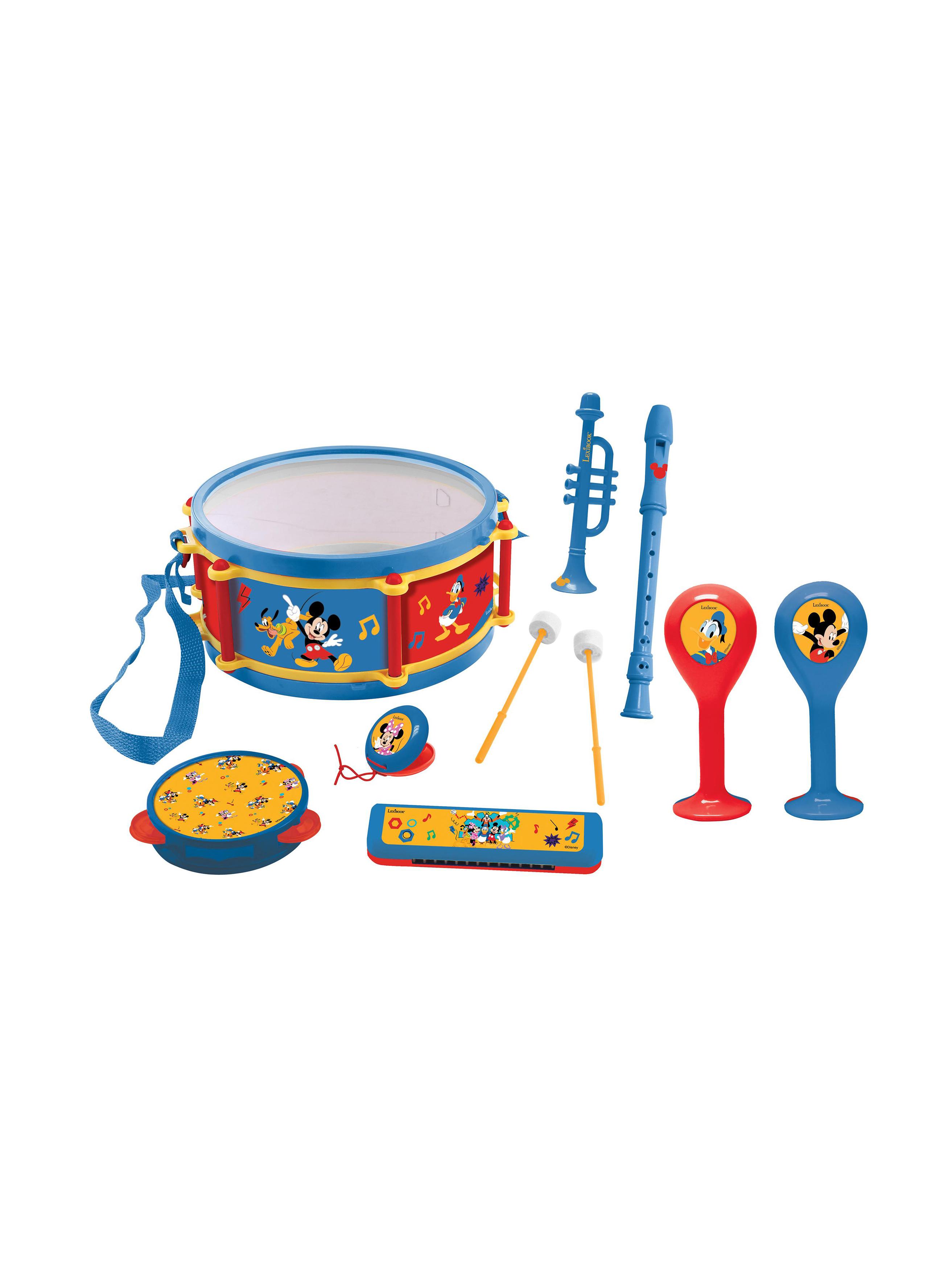 Set Musical 7pcs Mickey Mouse, LEXIBOOK
