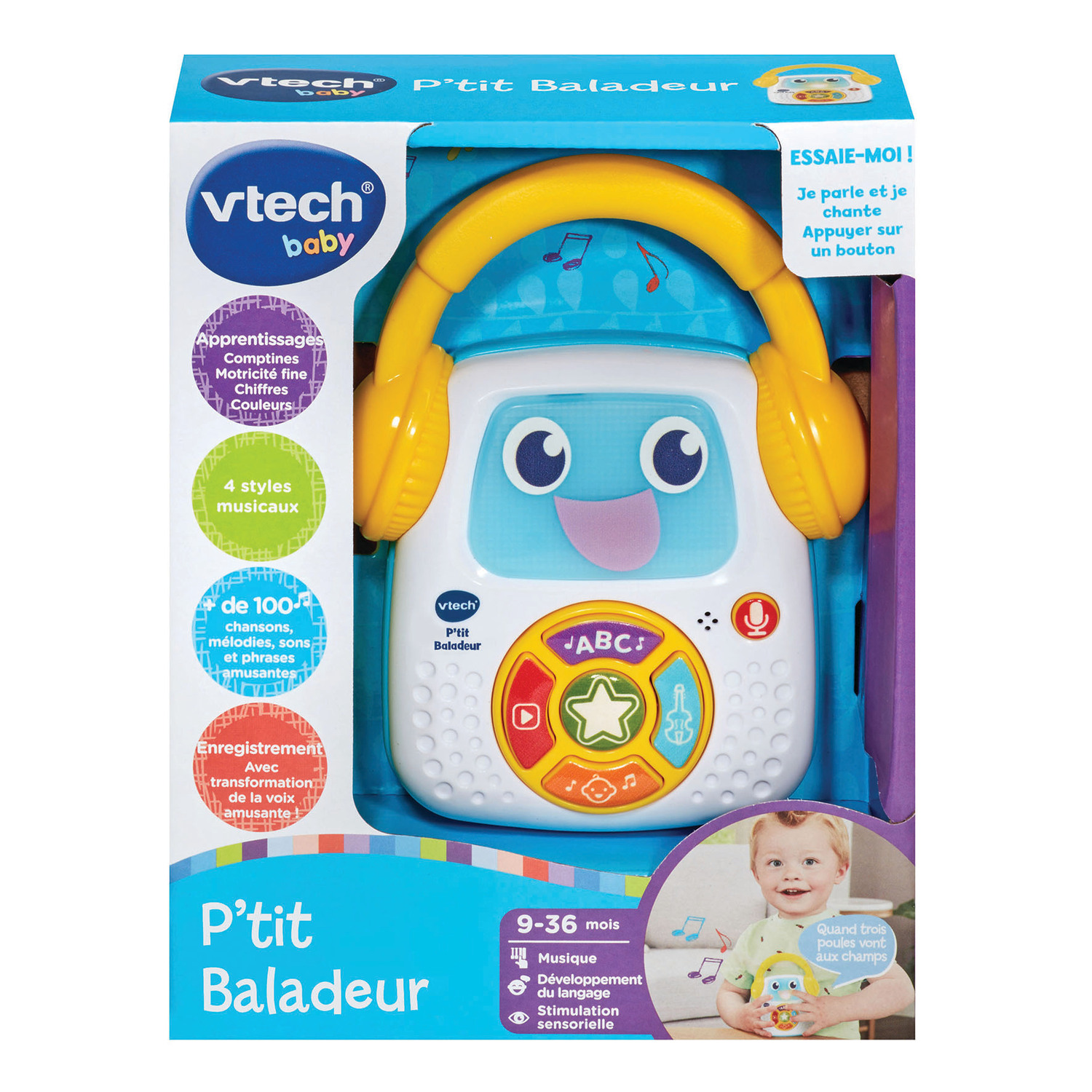 P'tit baladeur baby, VTECH