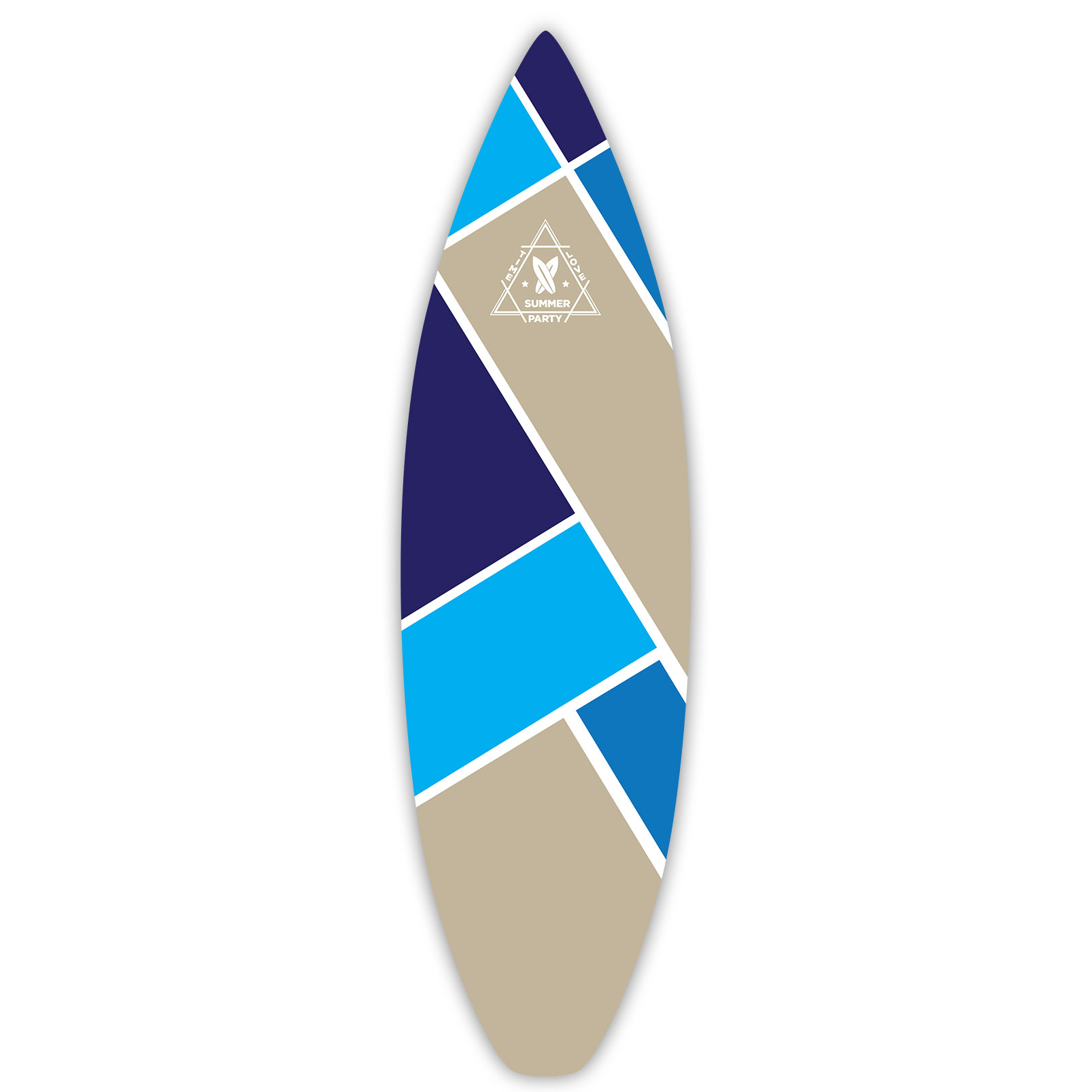 Planche de surf décorative summer party, HEXOA