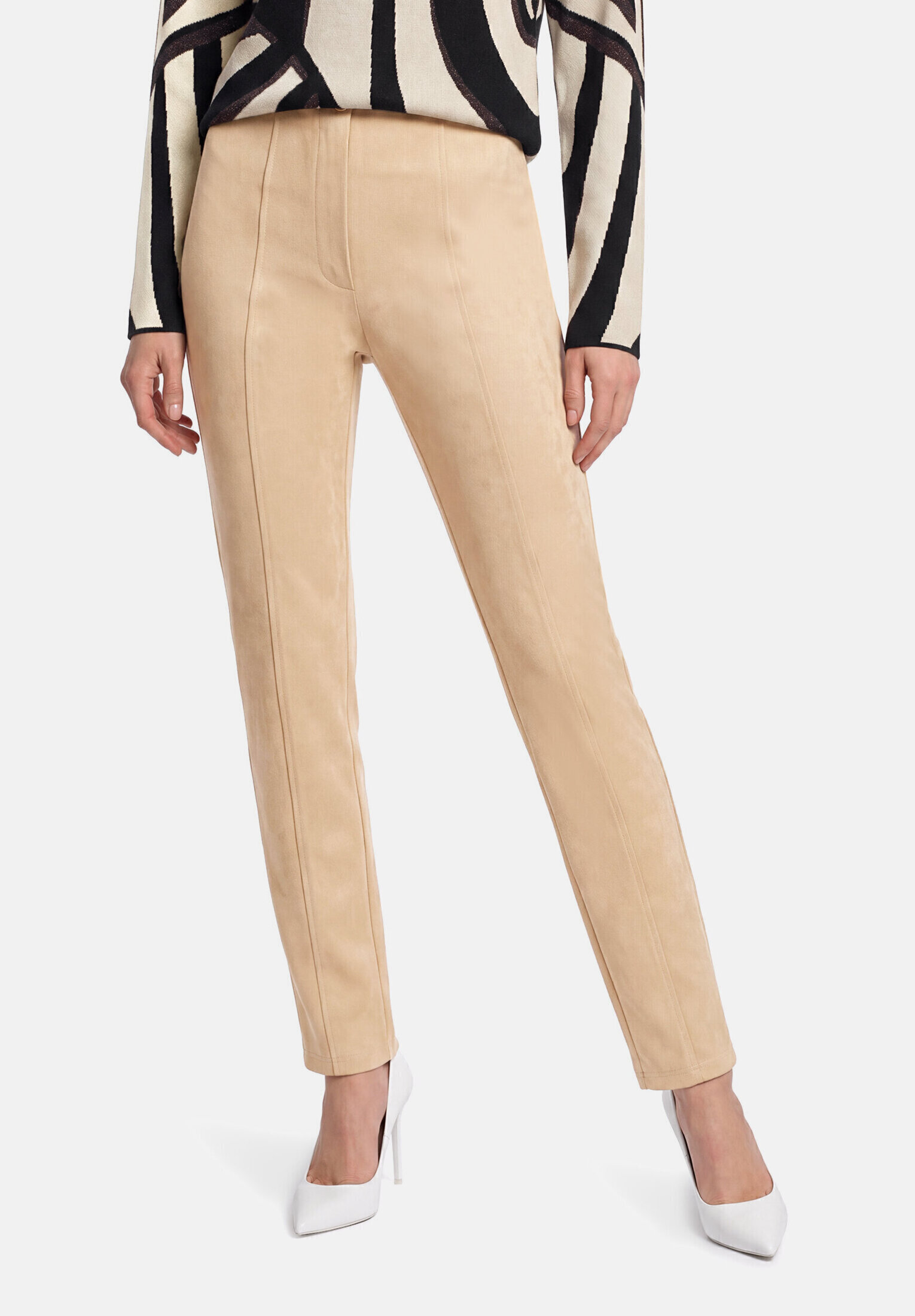 Pantalon basique coupe slim fit, BETTY BARCLAY