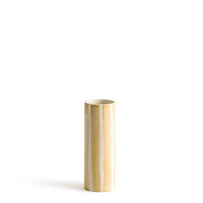 Vase rayé en faïence H26,5 cm, Anastase LA REDOUTE INTERIEURS