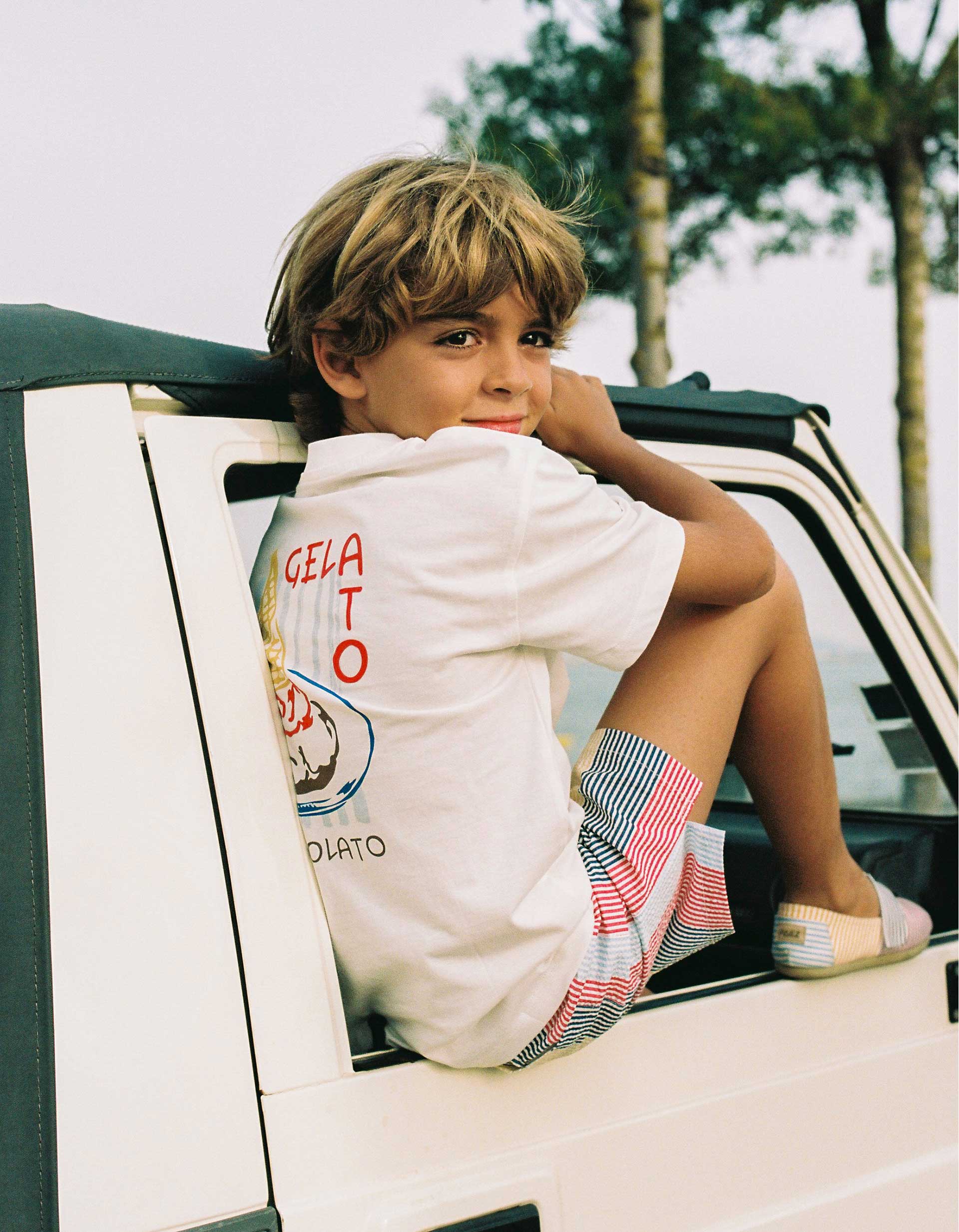 T-shirt en coton avec imprimé Gelato You&Me, ZIPPY