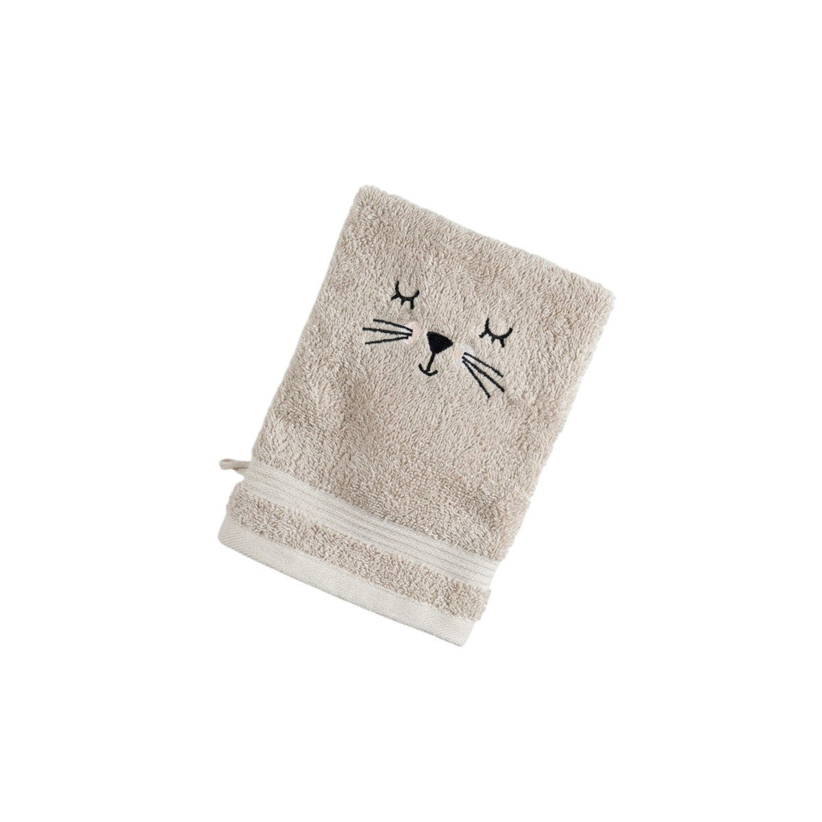 Gant de toilette en Coton 450g/m² - DOUX LAPINOU, TRADITION DES VOSGES