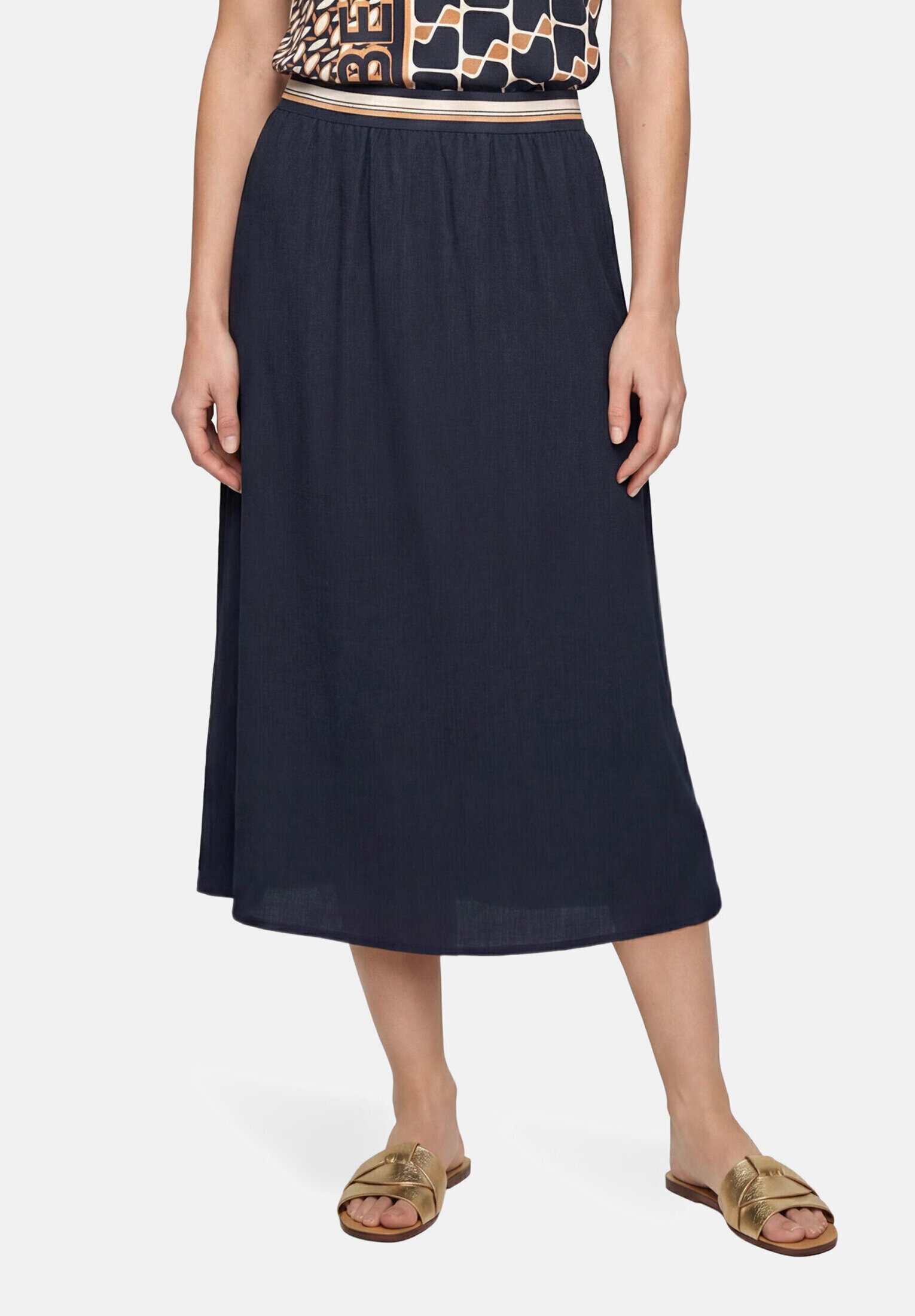 Jupe à enfiler à taille élastique, BETTY BARCLAY