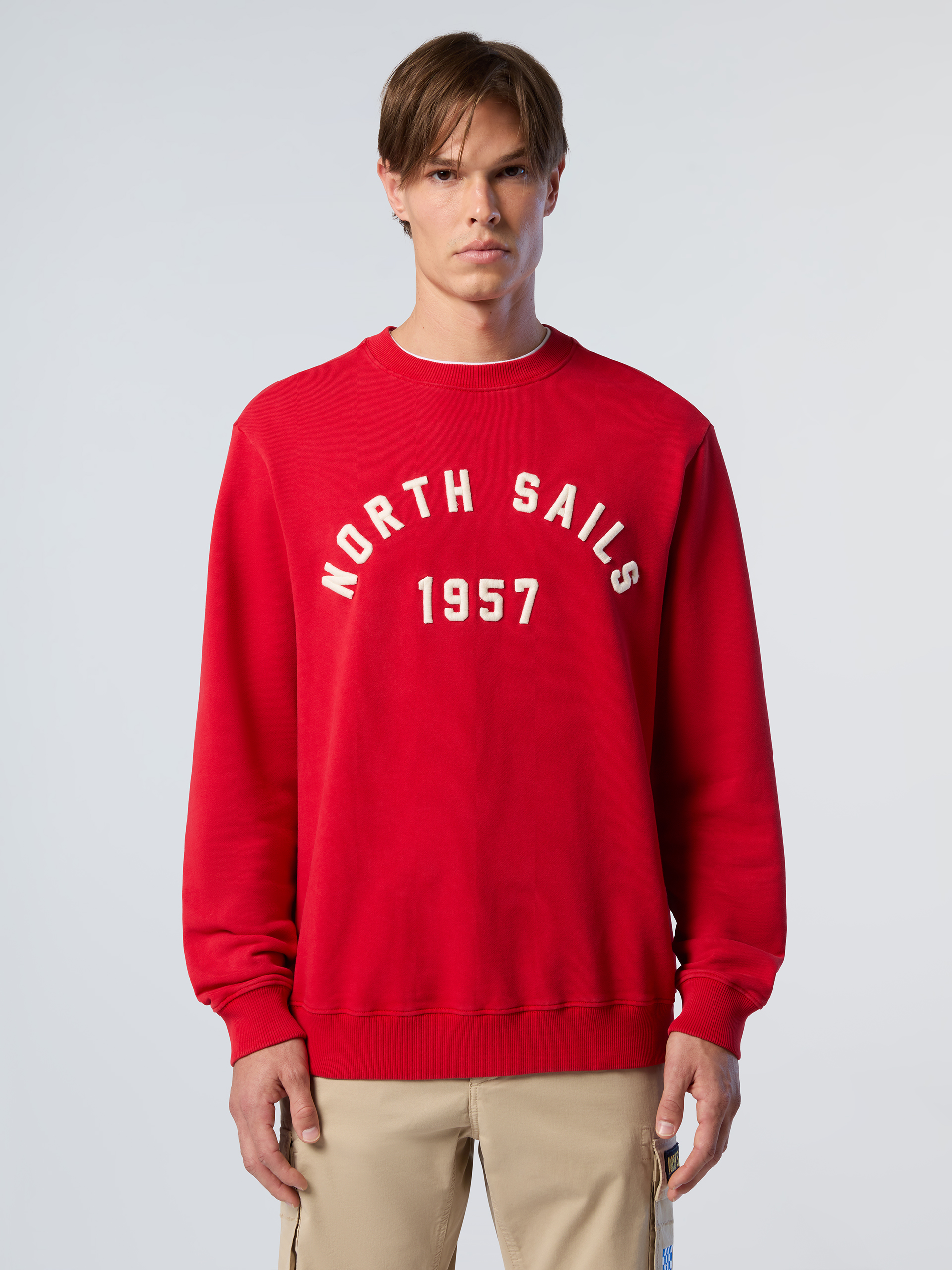 Sweat à capuche avec lettrage brodé, NORTH SAILS