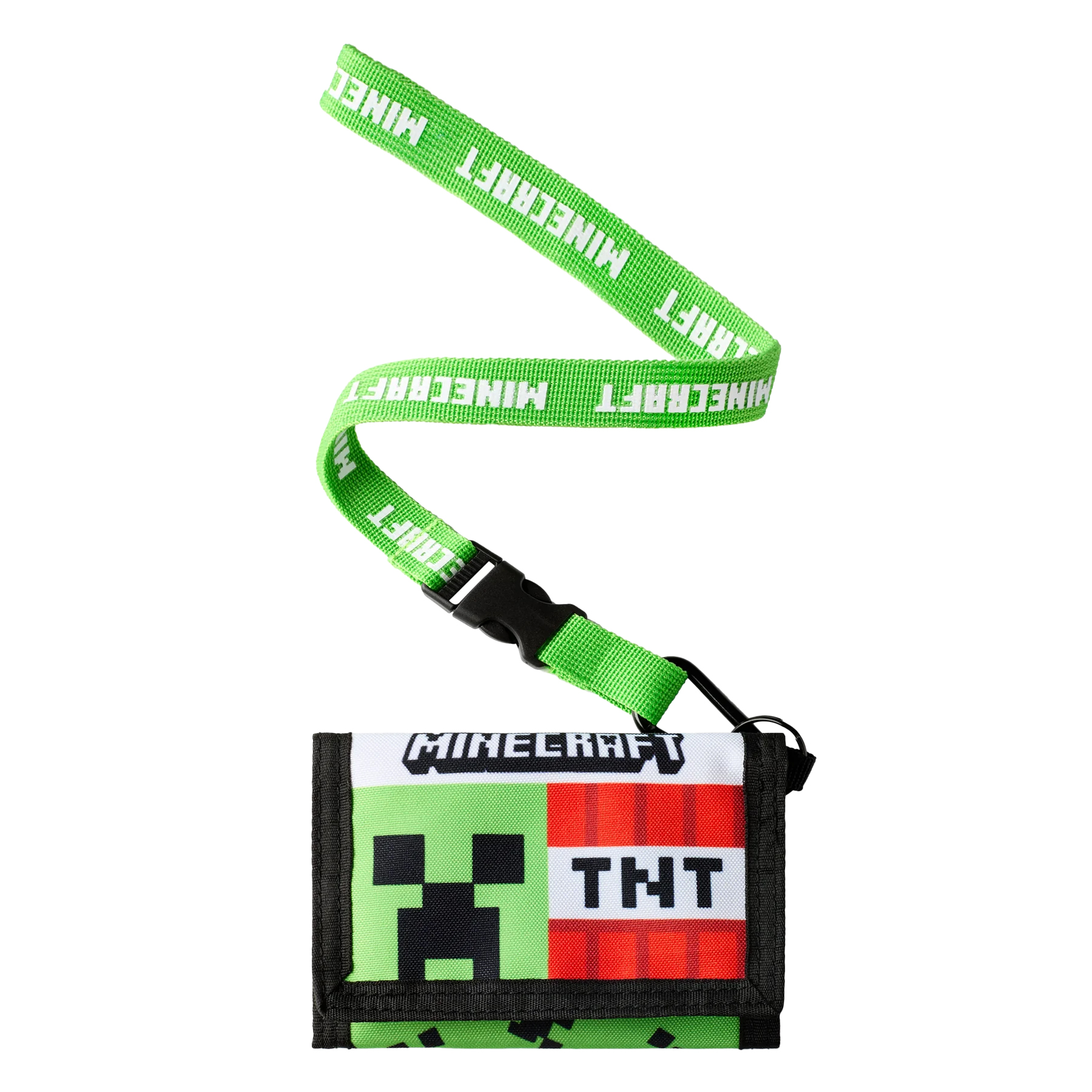 Portefeuille à lanyard, MINECRAFT