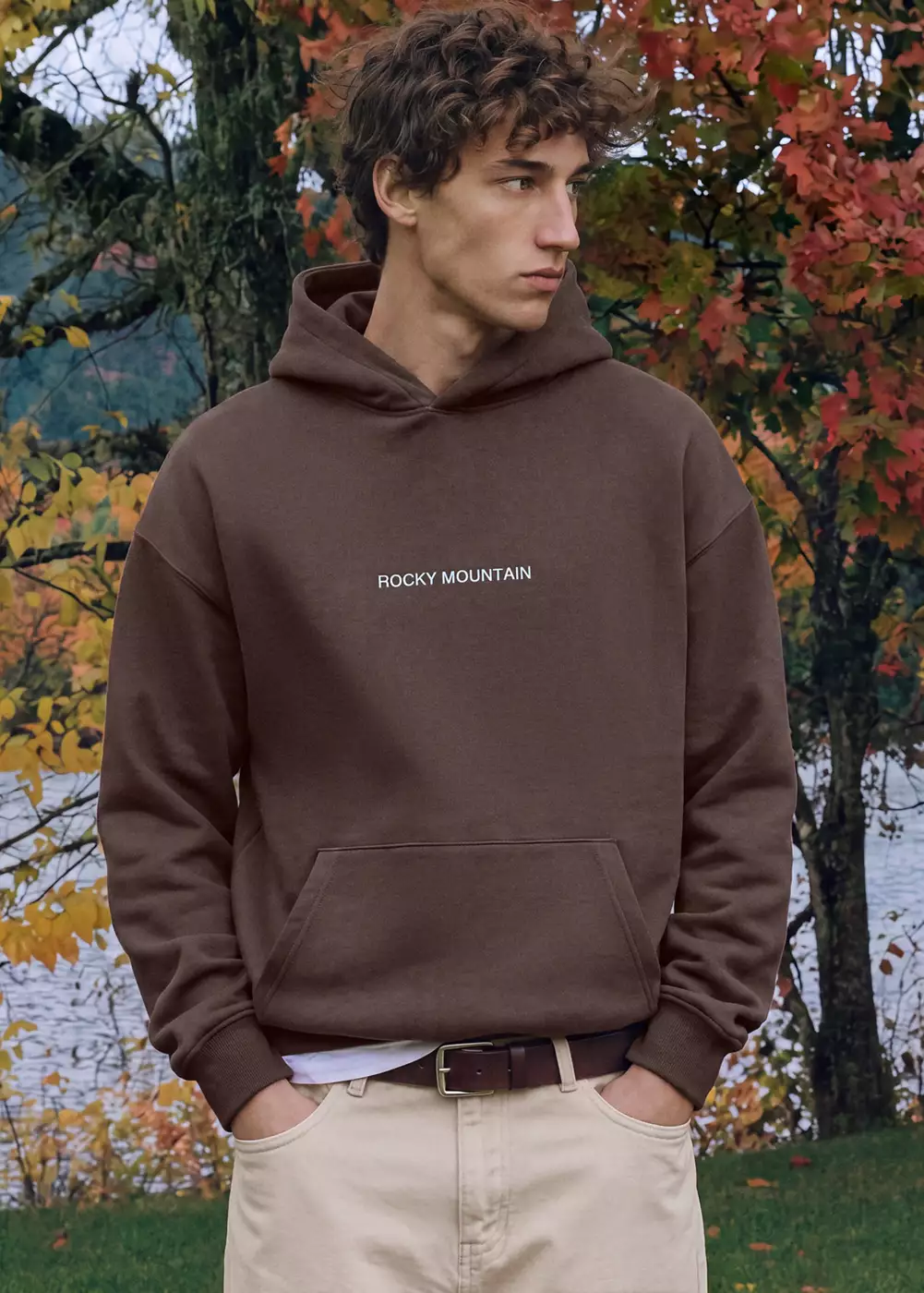 Sweat-shirt imprimé capuche, MANGO TEEN
