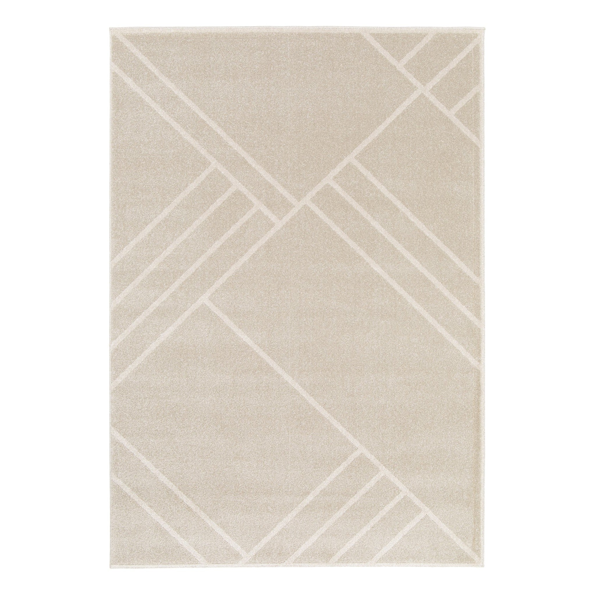 Tapis géométrique doux et résistant WYATT, AFK LIVING