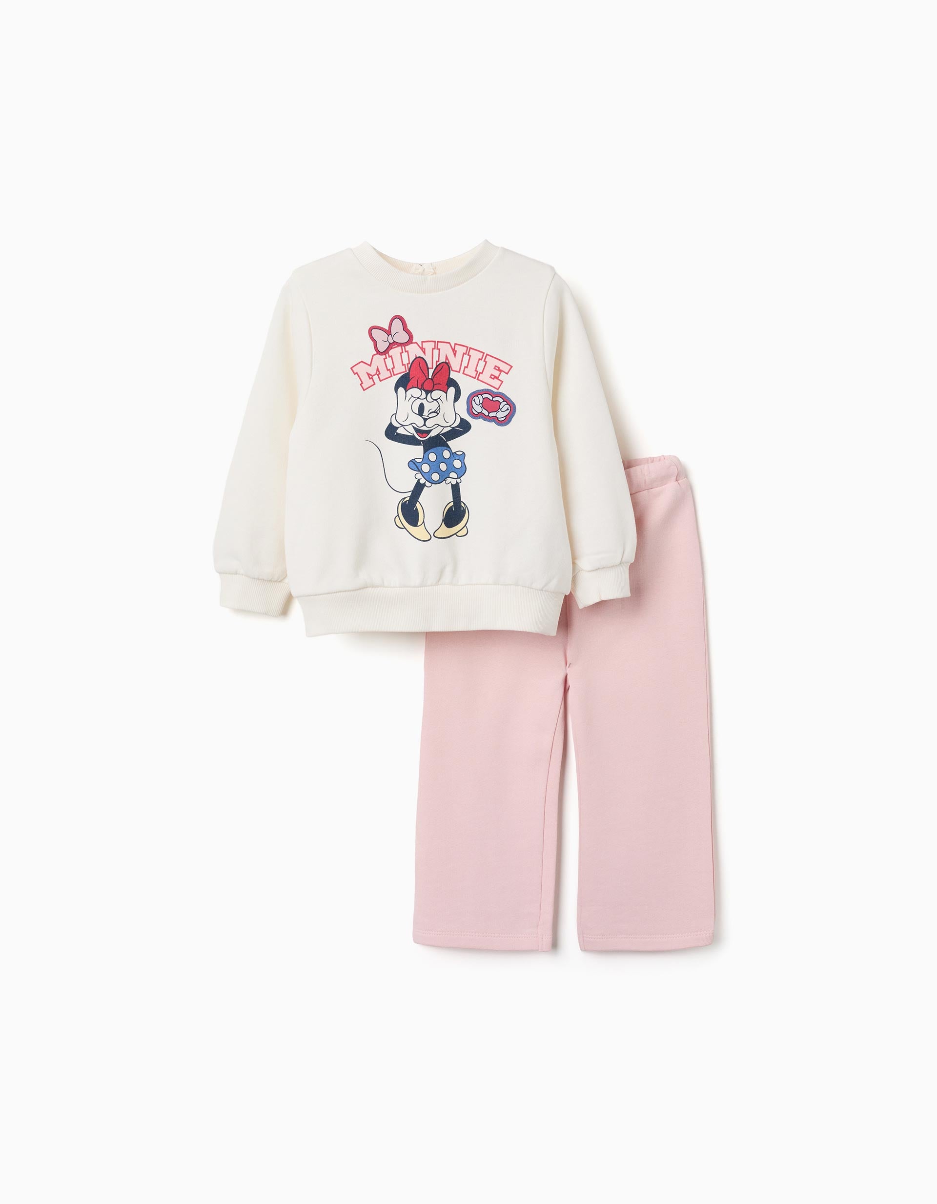 Ensemble de jogging en coton avec imprimé Minnie, ZIPPY