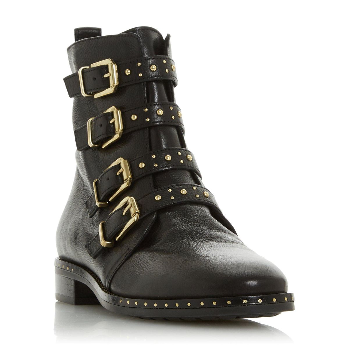 Dune pixxel cheap studded ankle boots