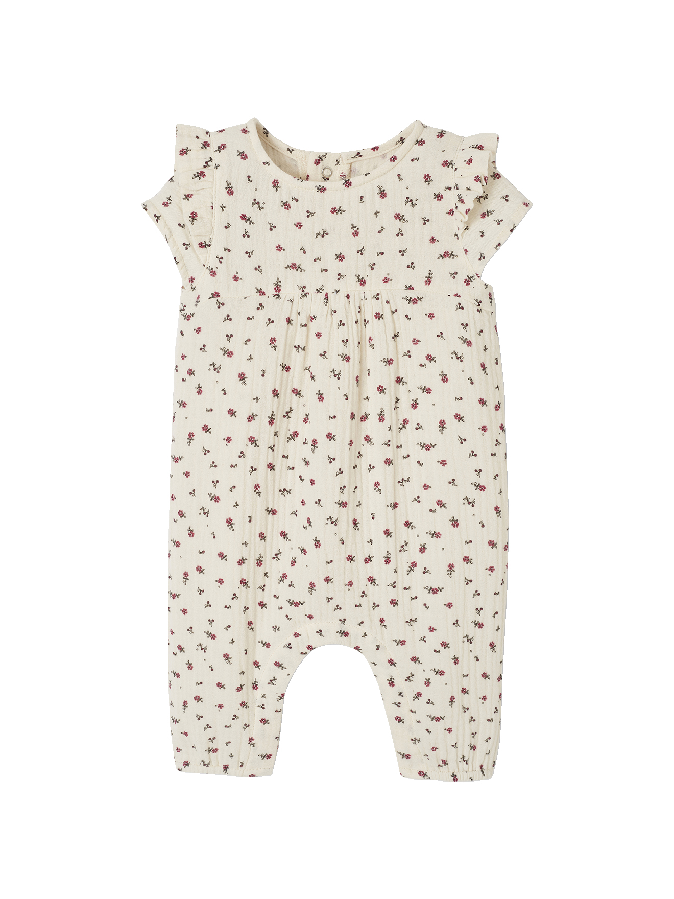 Combinaison bébé en gaze de coton, VERTBAUDET