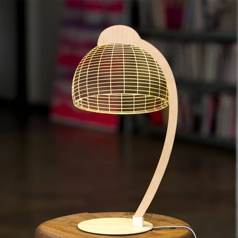 DOME - lampe led effet 3D