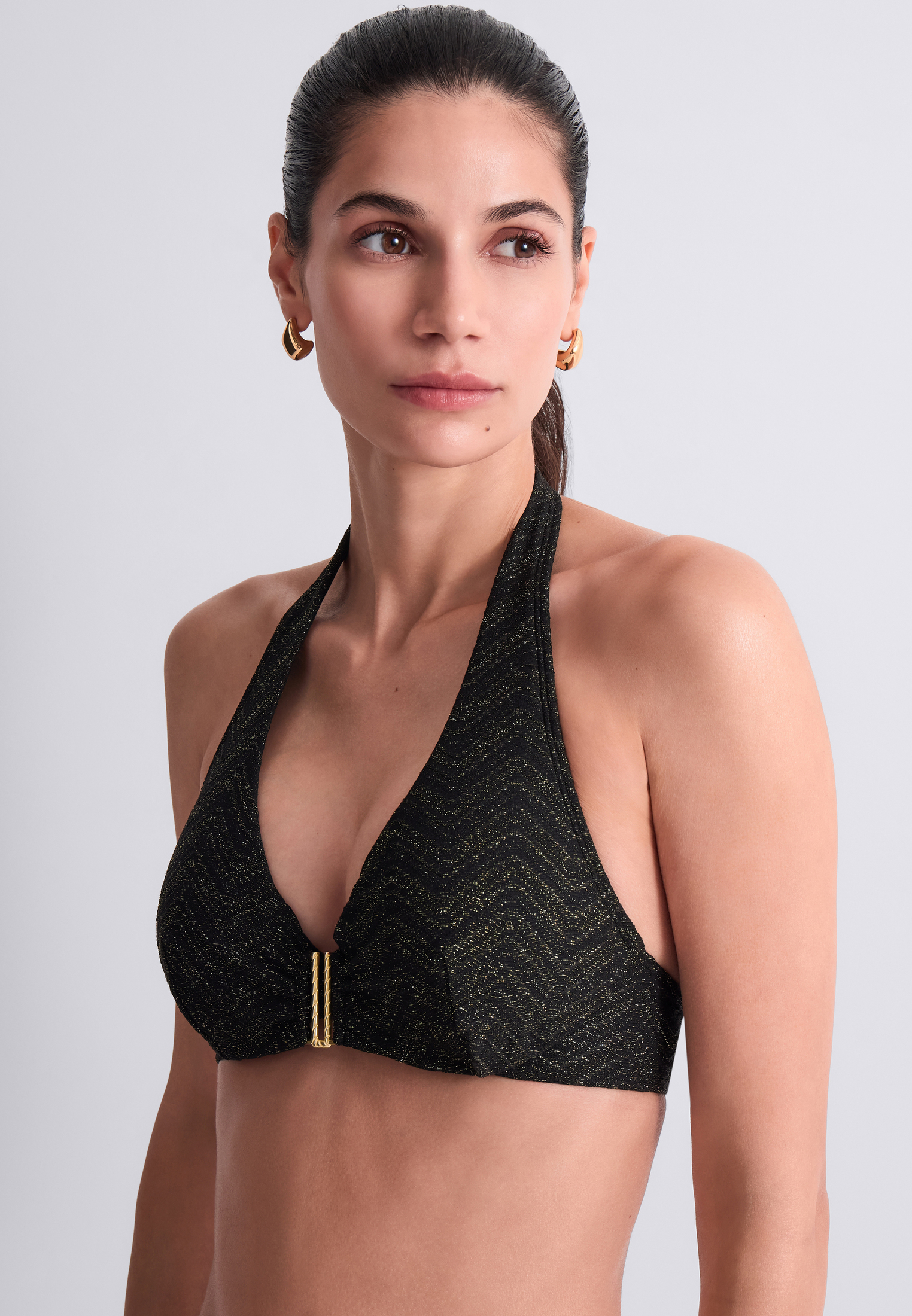 Haut de maillot de bain Triangle avec armatures Golden Horizon, AUBADE