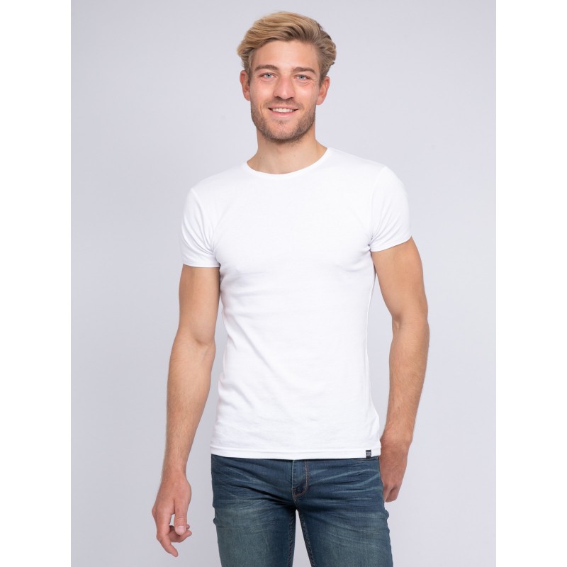 T-shirt Col Rond Pur Coton Organique Warry, RITCHIE