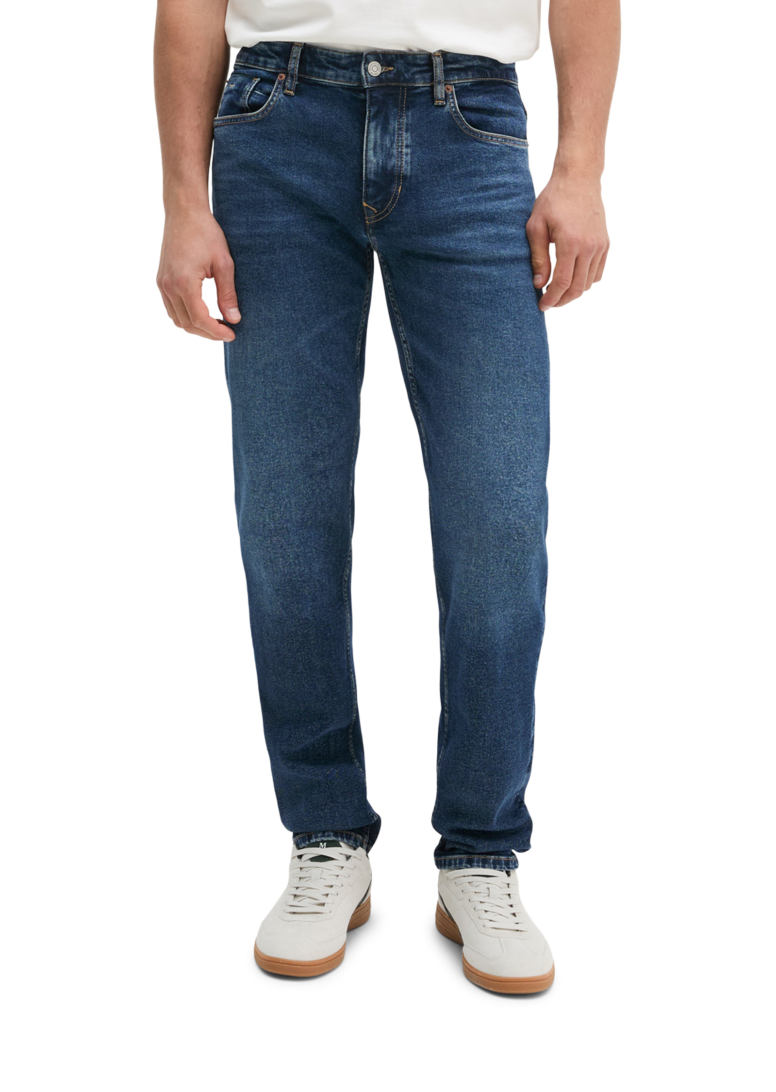 Jeans modèle Kemi regular en coton bio mélangé, MARC O'POLO