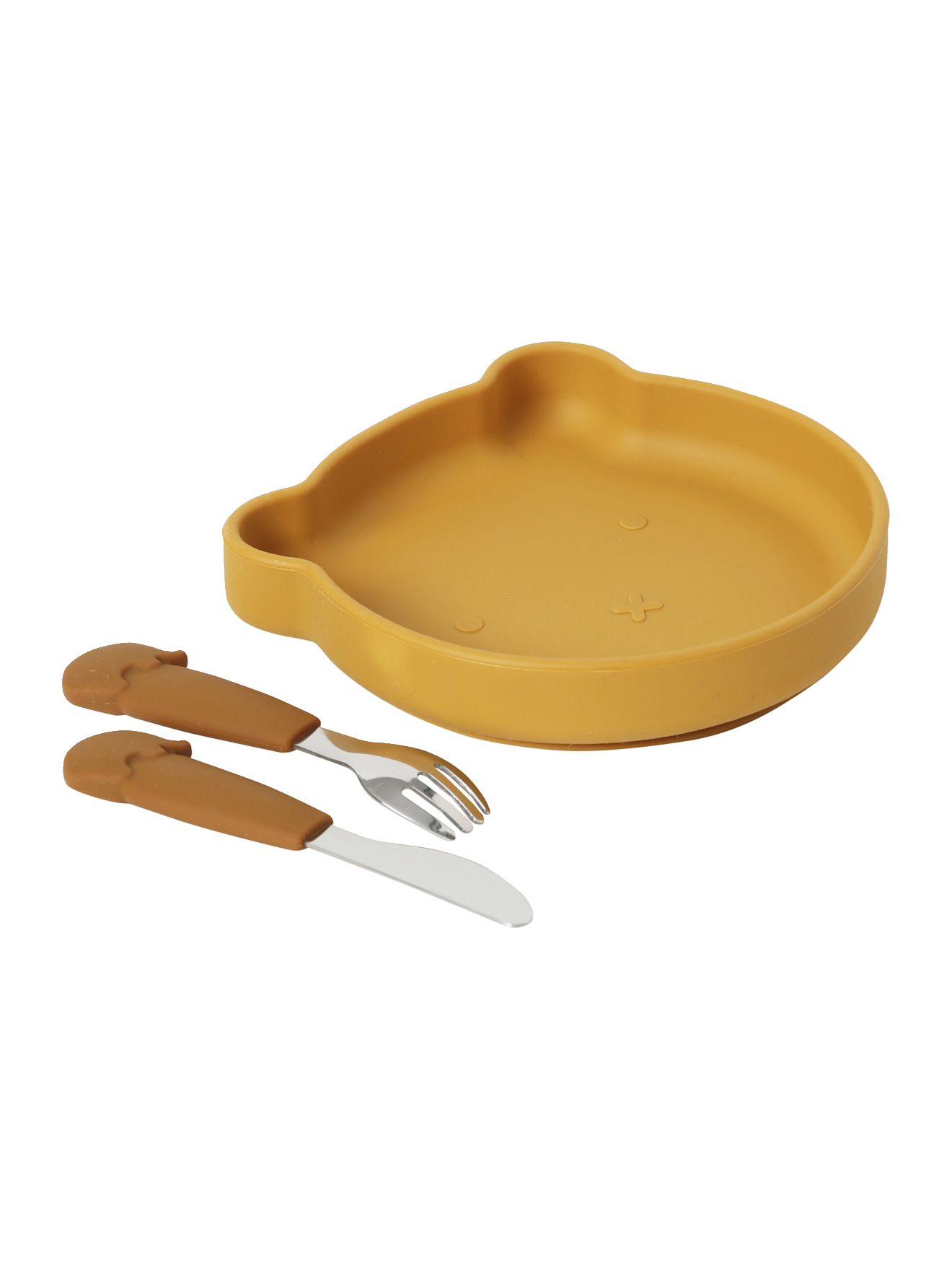 Coffret repas en silicone Ours, VERTBAUDET