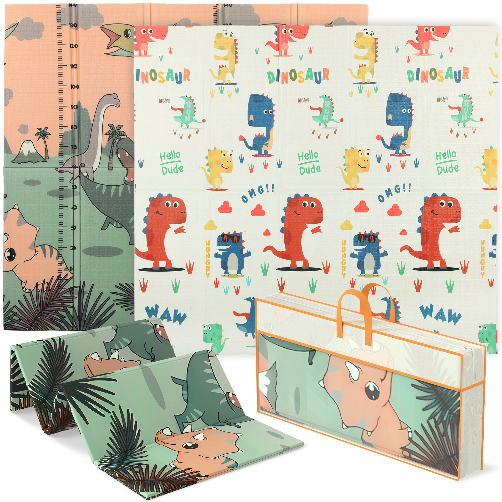 Tapis de jeu pour enfants XPE Multicolore, AIYAPLAY