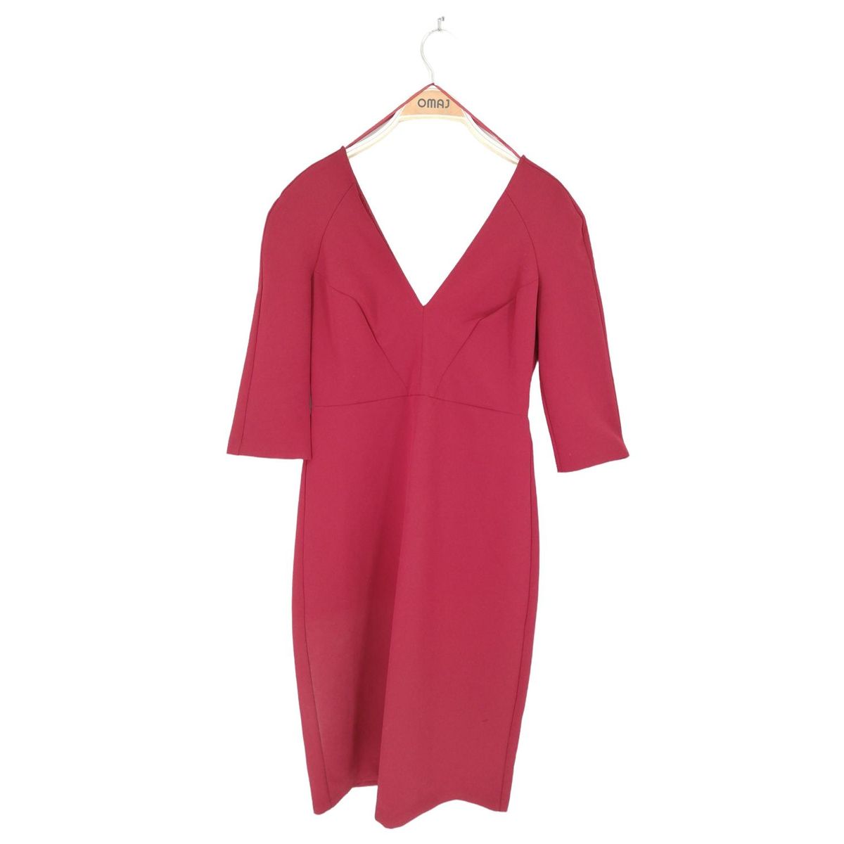 Robe bordeaux zara hot sale