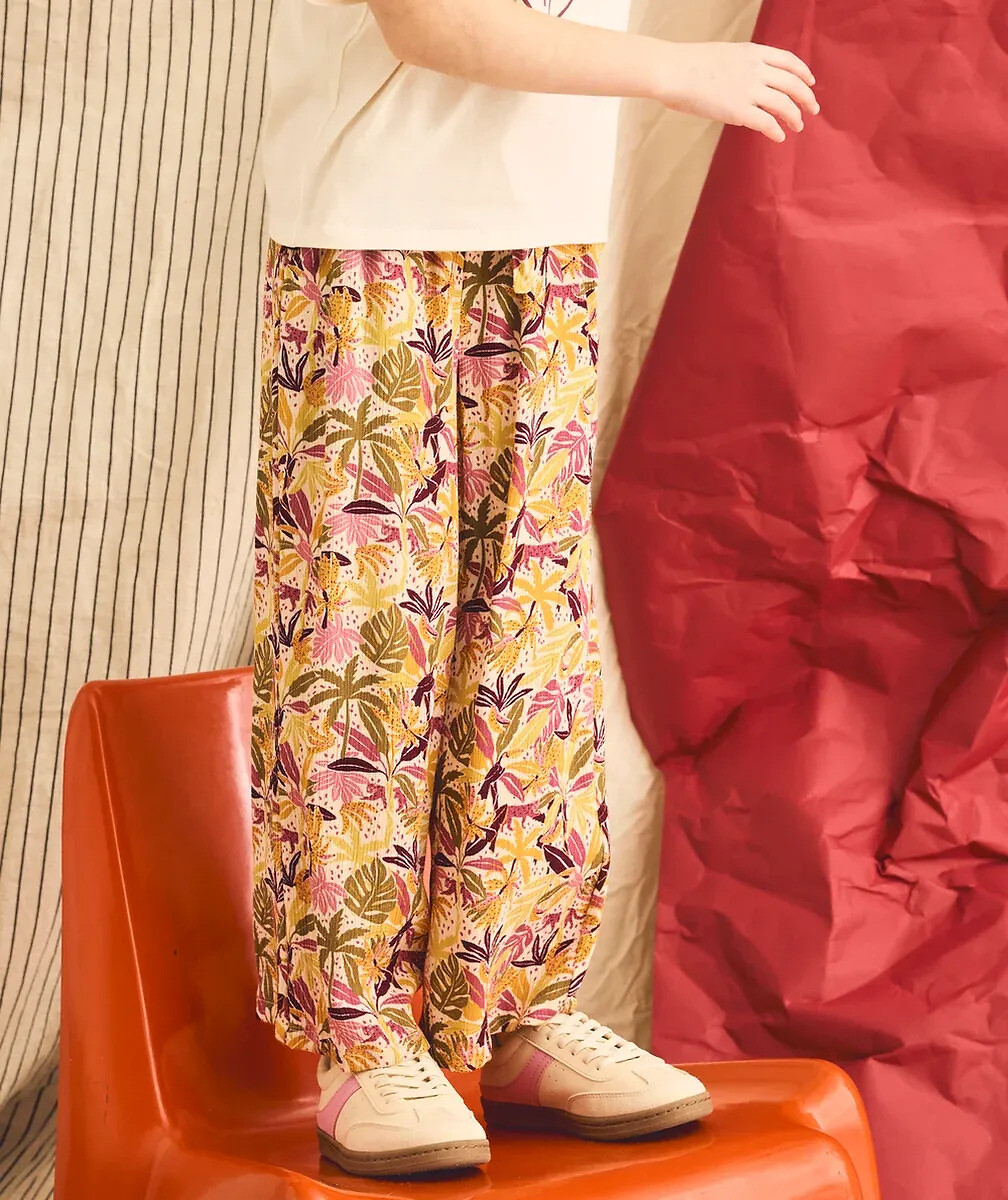 Pantalon fluide imprimé, TAPE A L'OEIL