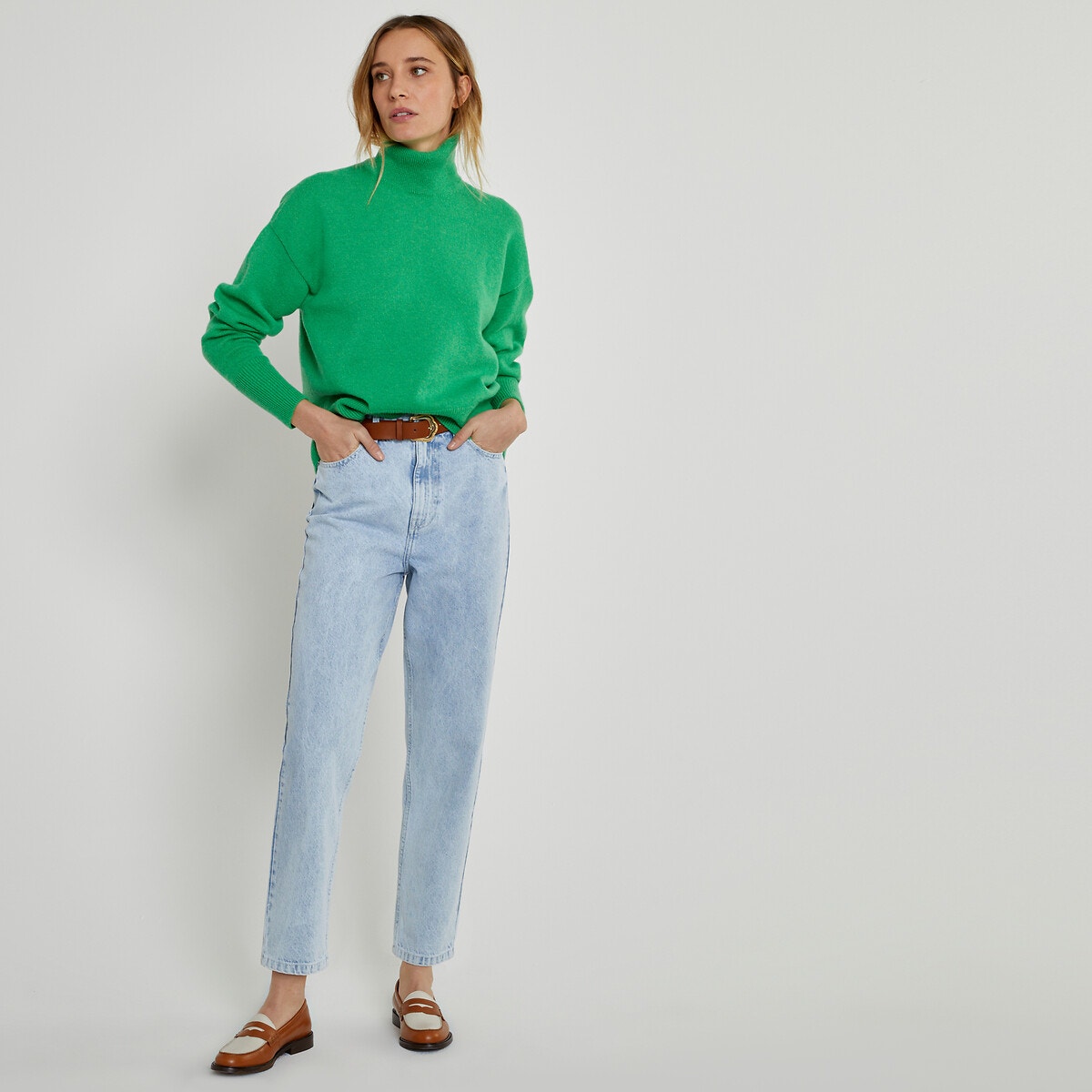 Jean taille élastique femme la redoute hot sale