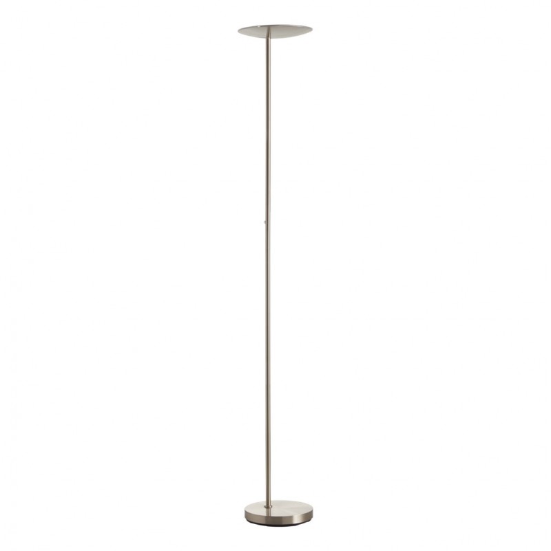 Lampadaire Chrome Mat Solis à Intensité Variable Et Cct, MILLUMINE