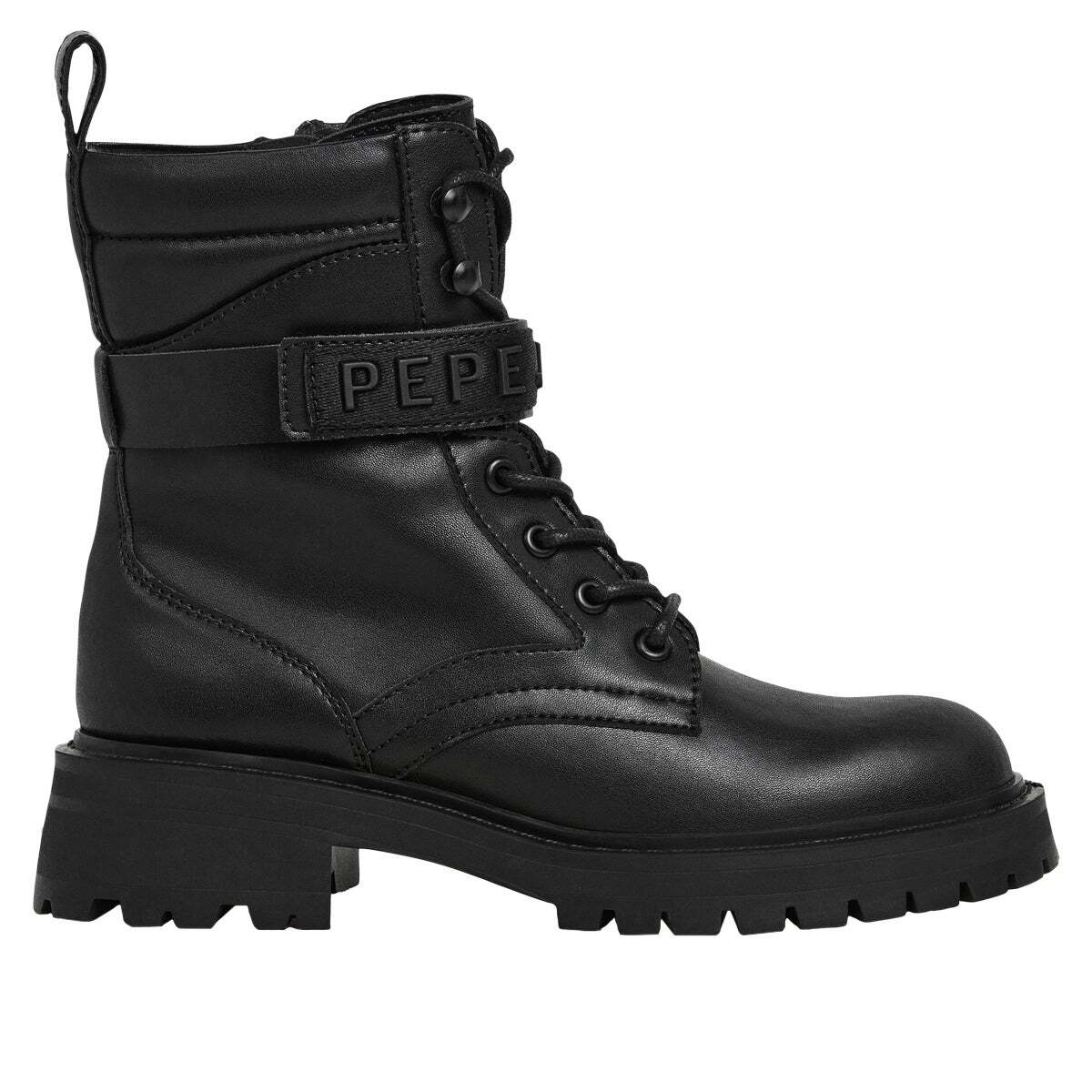 Bottes En Cuir Avec Fermeture À Lacets, PEPE JEANS