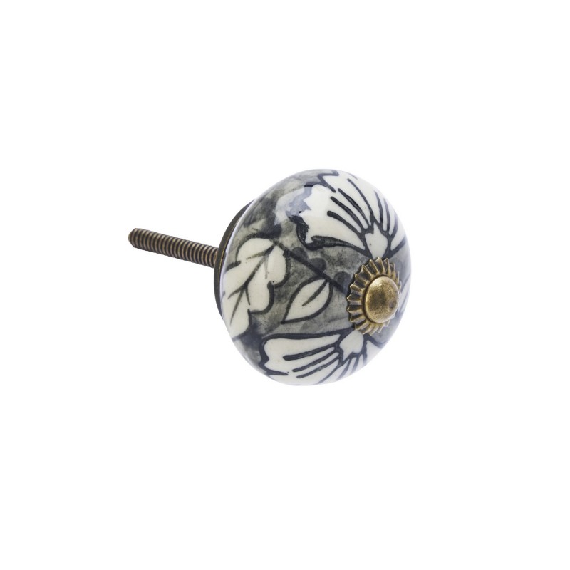 Bouton de meuble peint céramique, MADAM STOLTZ