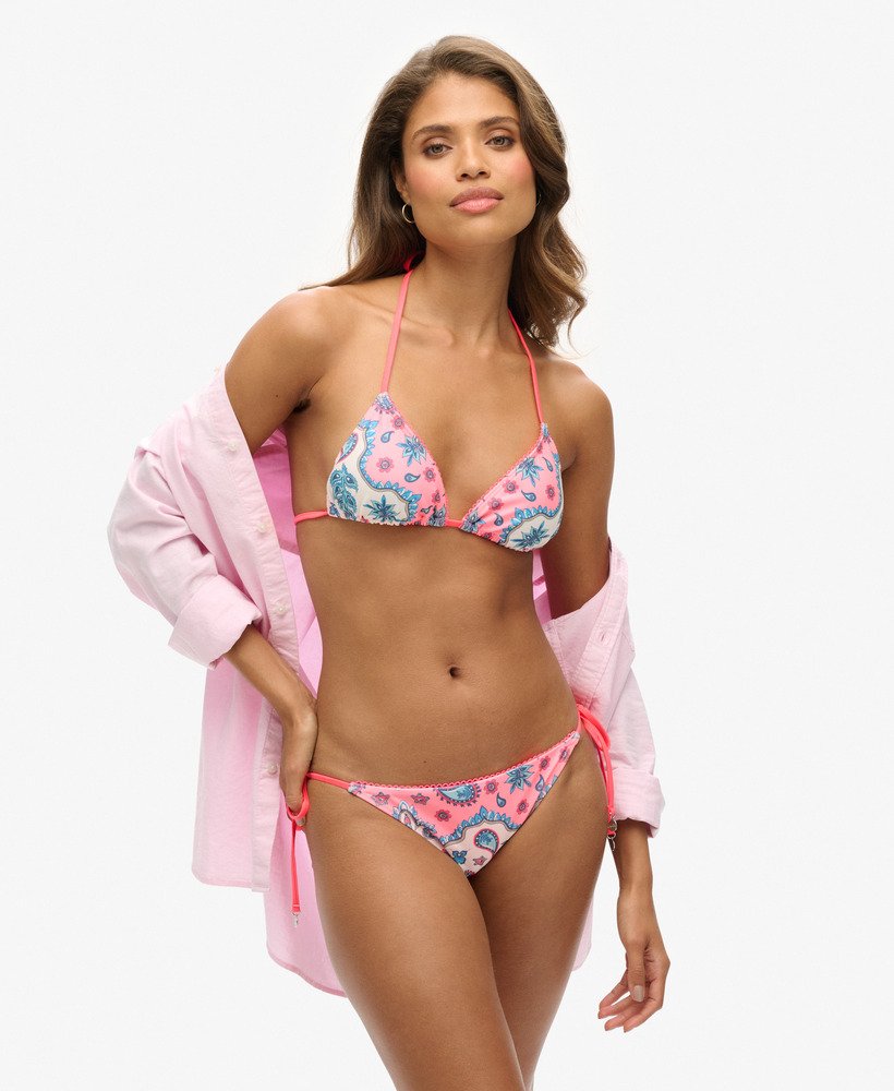 Haut de bikini triangle à nouer, SUPERDRY