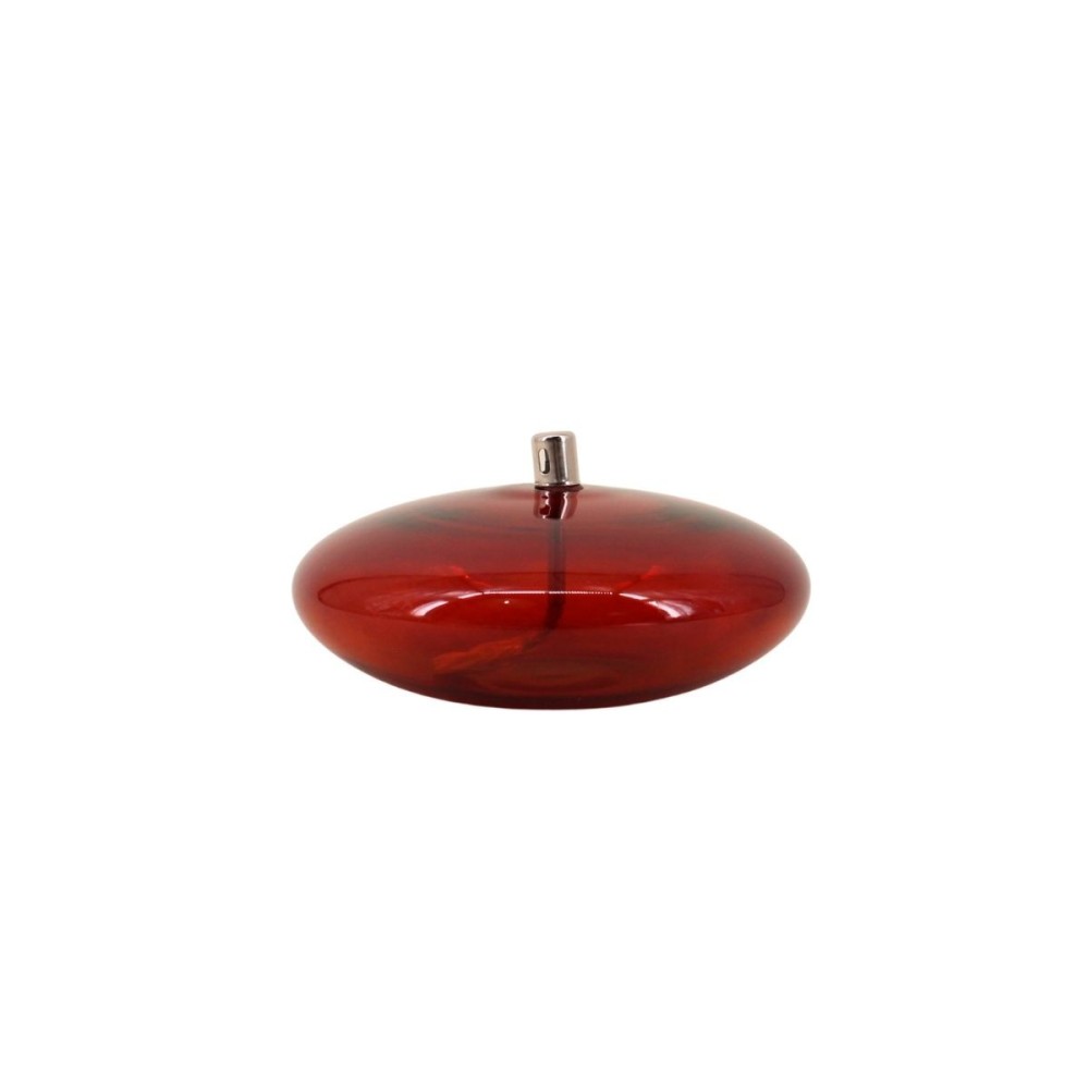 Lampe à huile ronde en verre soufflé 14cm, BAZAR DE LUXE