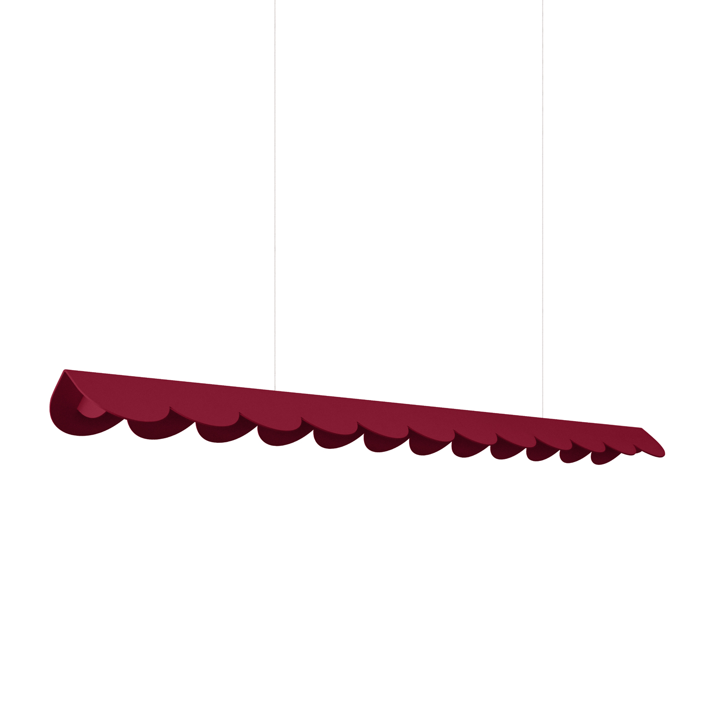 Suspension Aluminium Bourgogne LED 1 Biscuit, EDEN