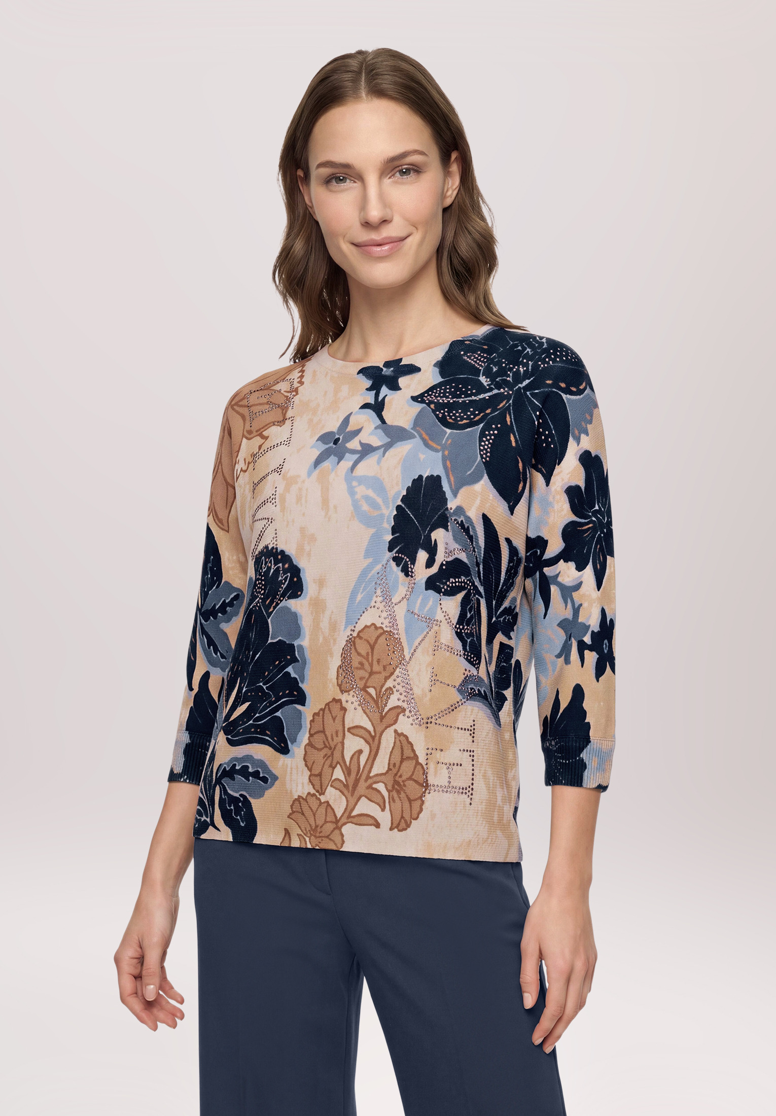 Pull-over en maille à manches chauve-souris, BETTY BARCLAY