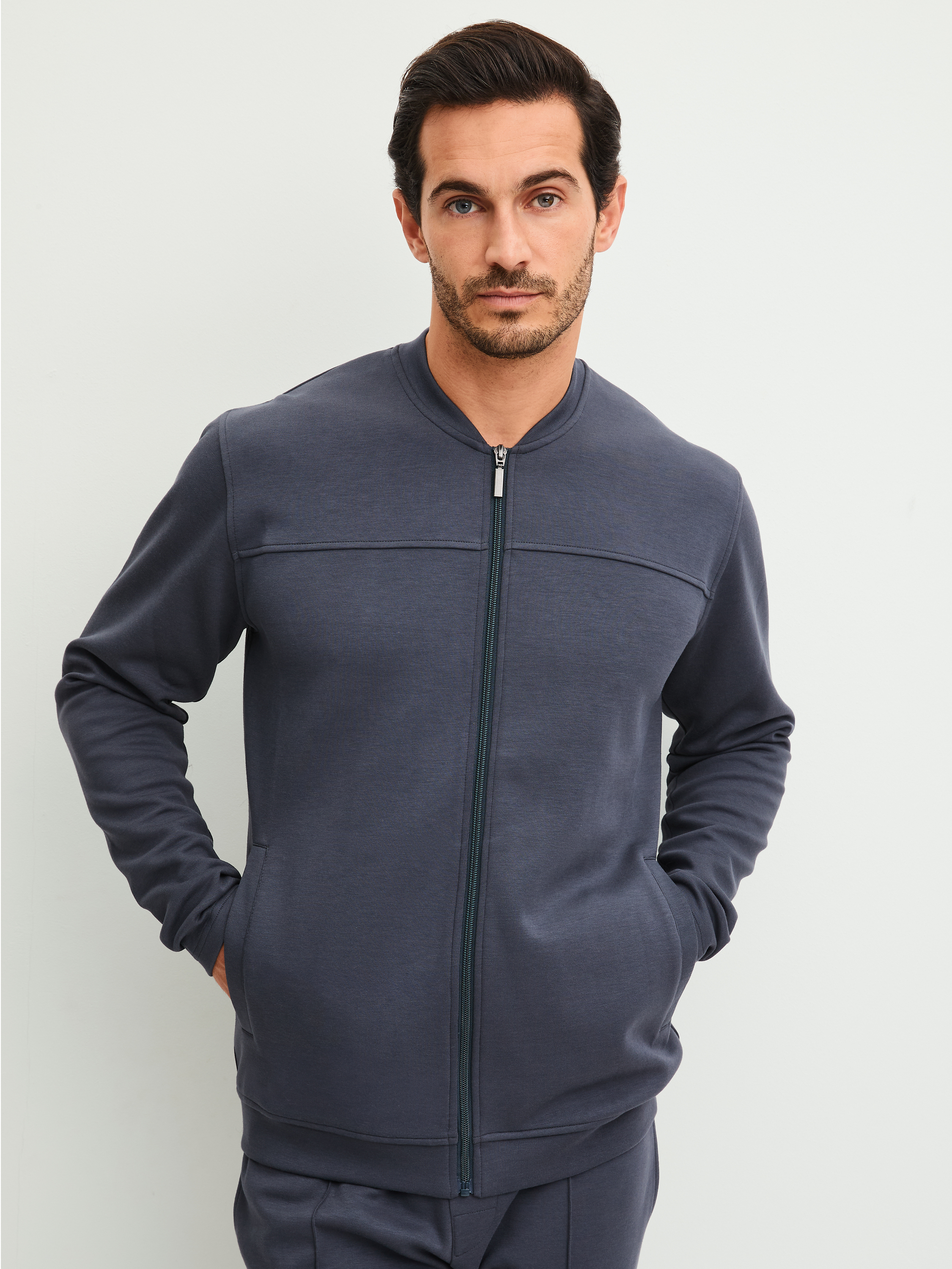 Veste manches longues Coton RMX LOUNGE CASUAL, CALIDA
