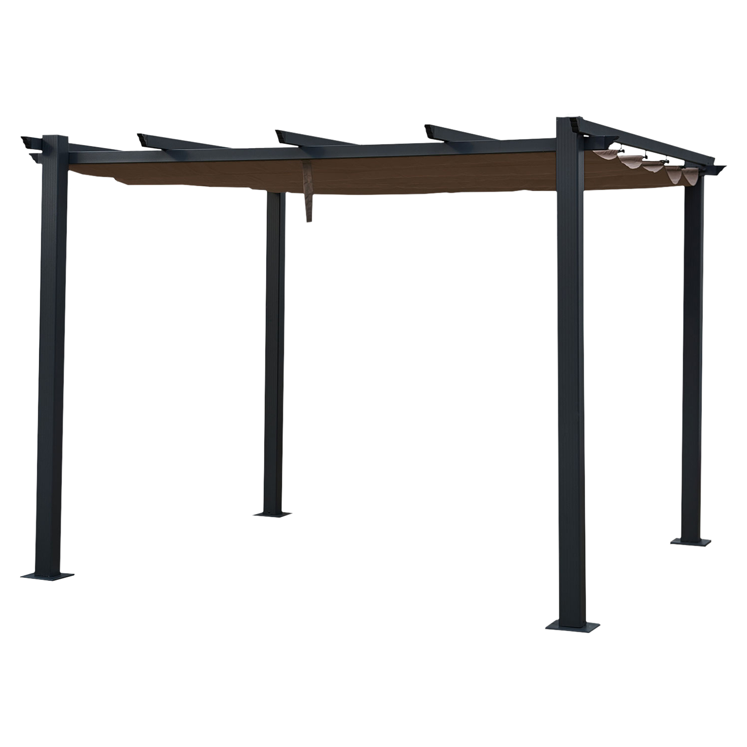 Pergola autoportante, 3 x 3m, CASSIS, HAPPY GARDEN