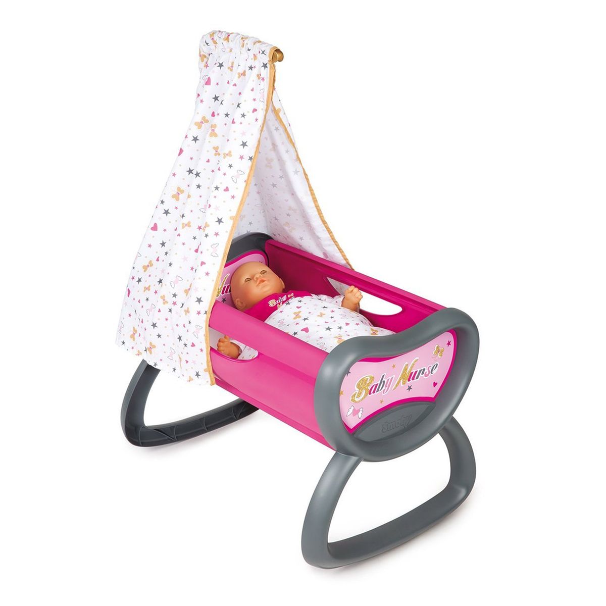 Bercelonnette Baby Nurse Smoby La Redoute Bercelonnette Baby Nurse Smoby La Redoute
