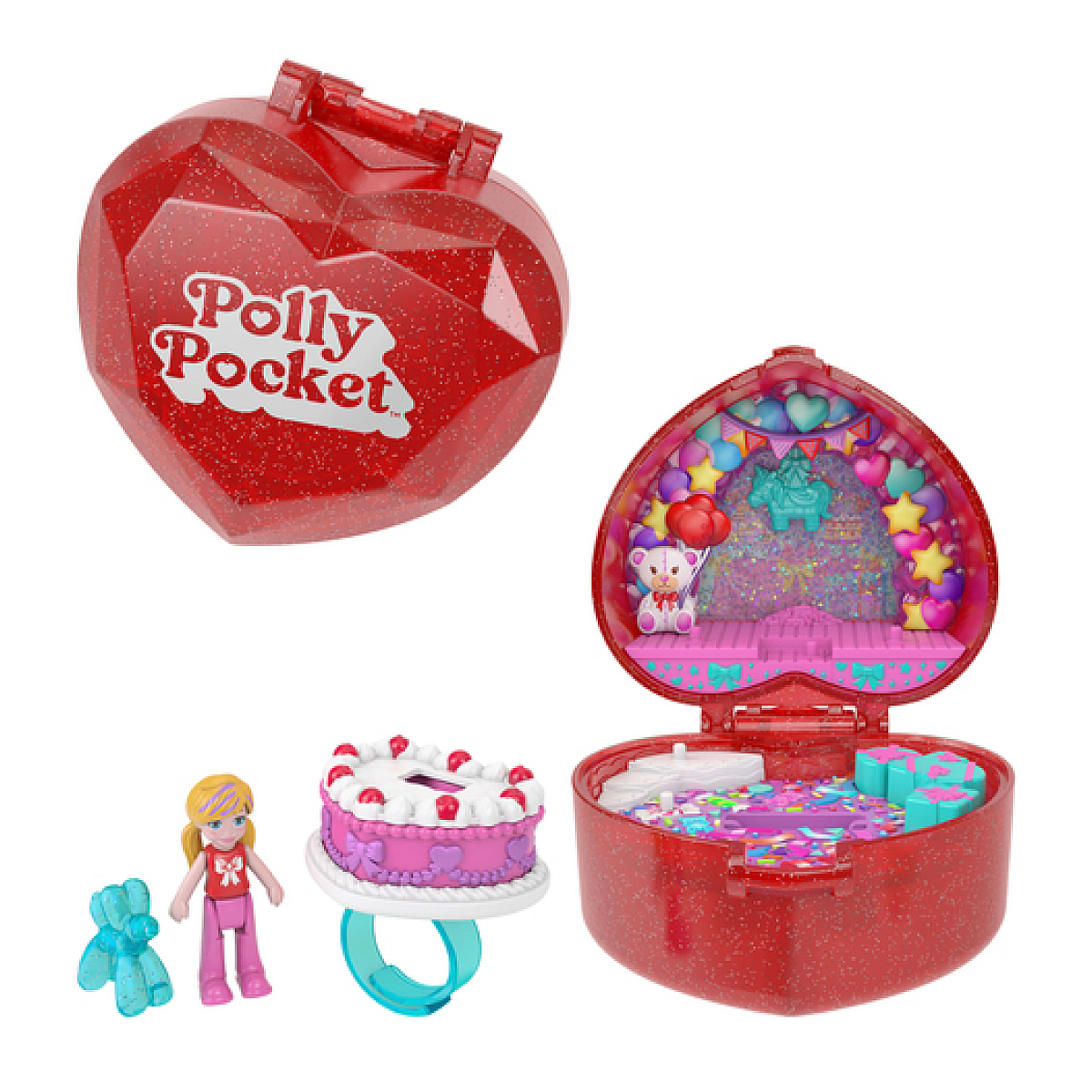 Polly Pocket coffret bague ruby, MATTEL