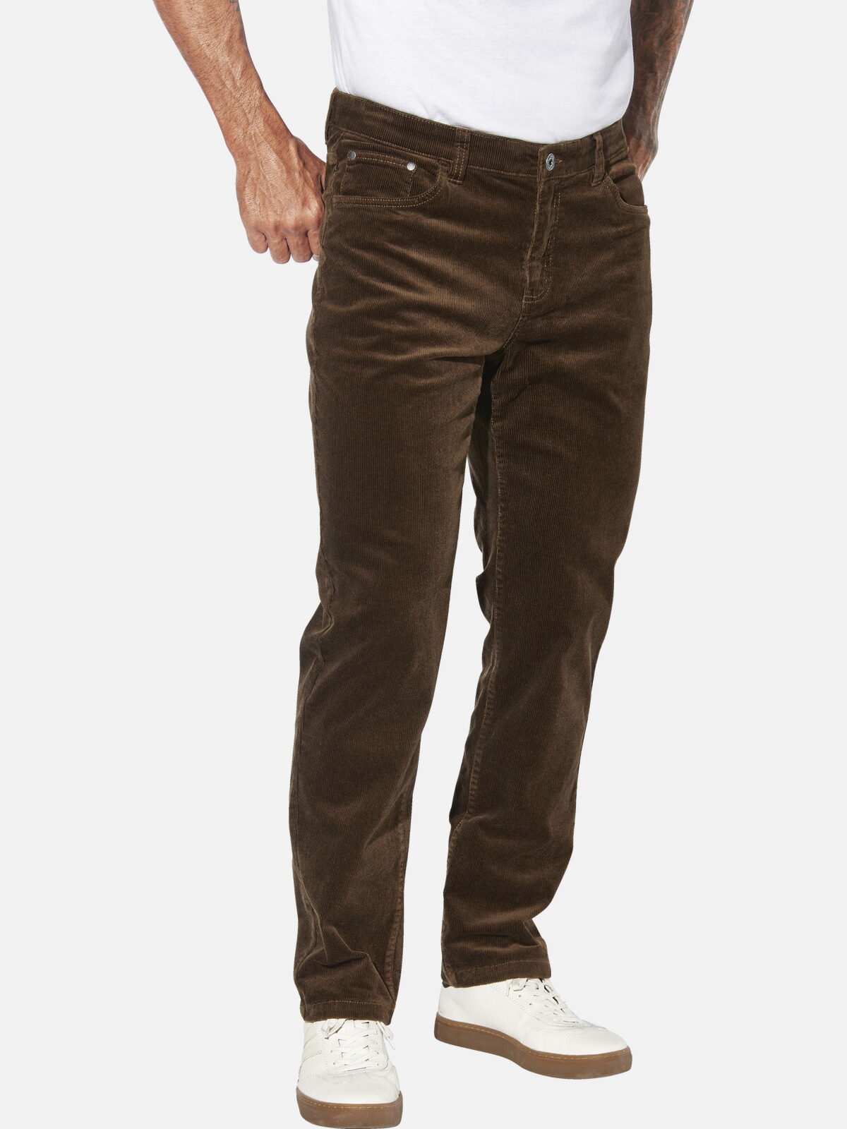 Pantalon en velours côtelé HARSTAD, JAN VANDERSTORM