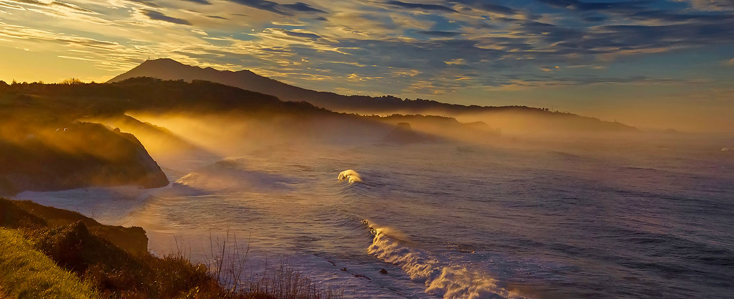 Tableau la corniche du pays basque, HEXOA
