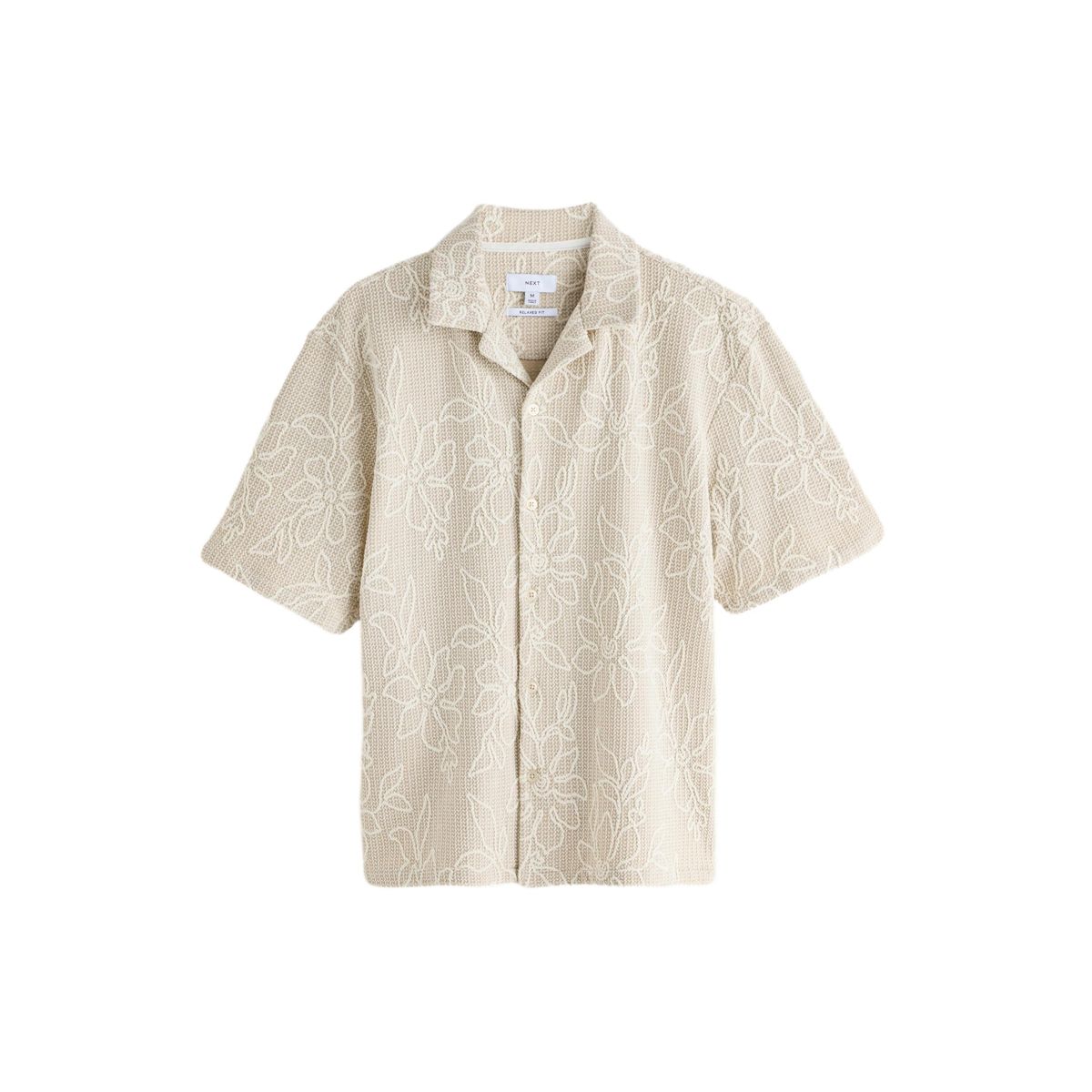 Chemise en jersey texturé à manches courtes, NEXT