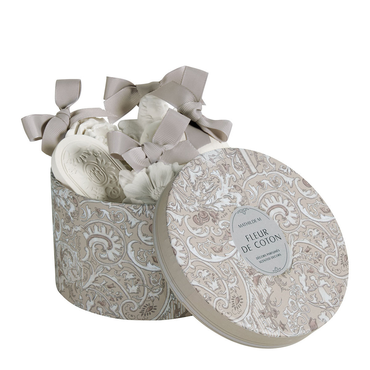 Coffret de 5 décors parfumés - Fleur de Coton, MATHILDE M