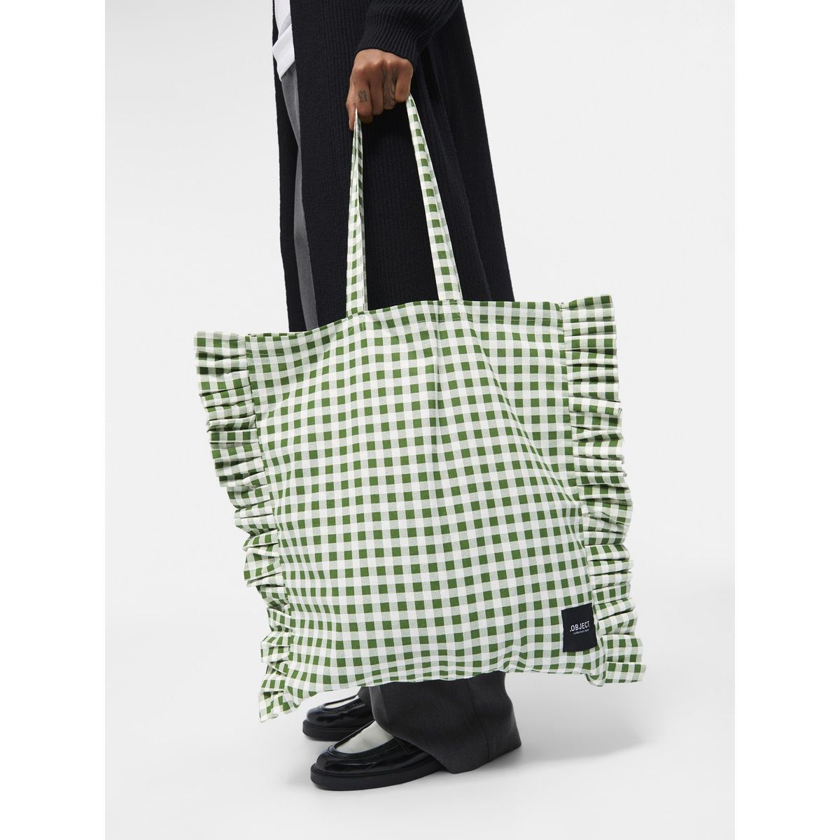 Sac cabas online carreaux