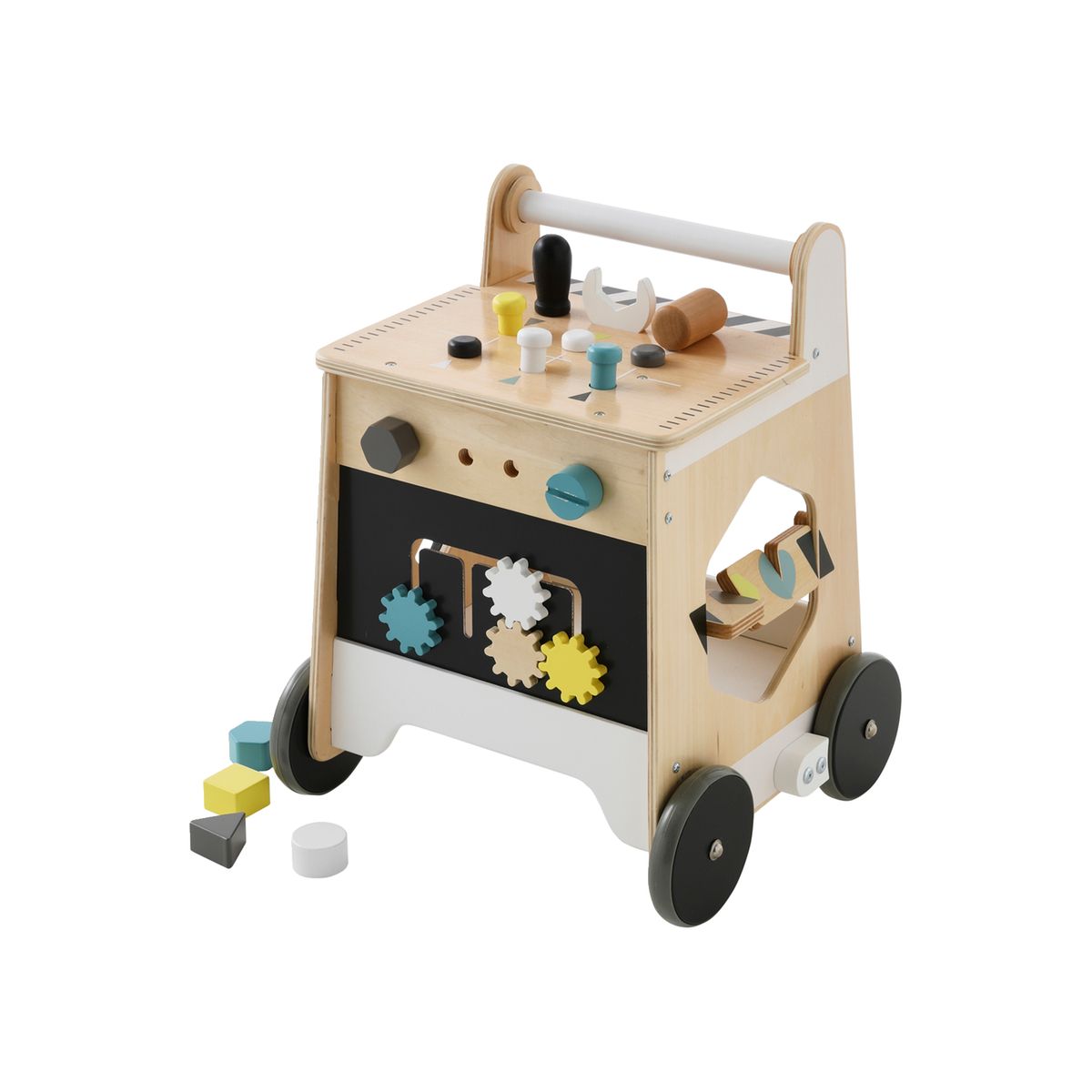Chariot De Marche Bricolage En Bois Fsc Beige Vertbaudet La Redoute Chariot De Marche Bricolage En Bois Fsc Beige Vertbaudet La Redoute