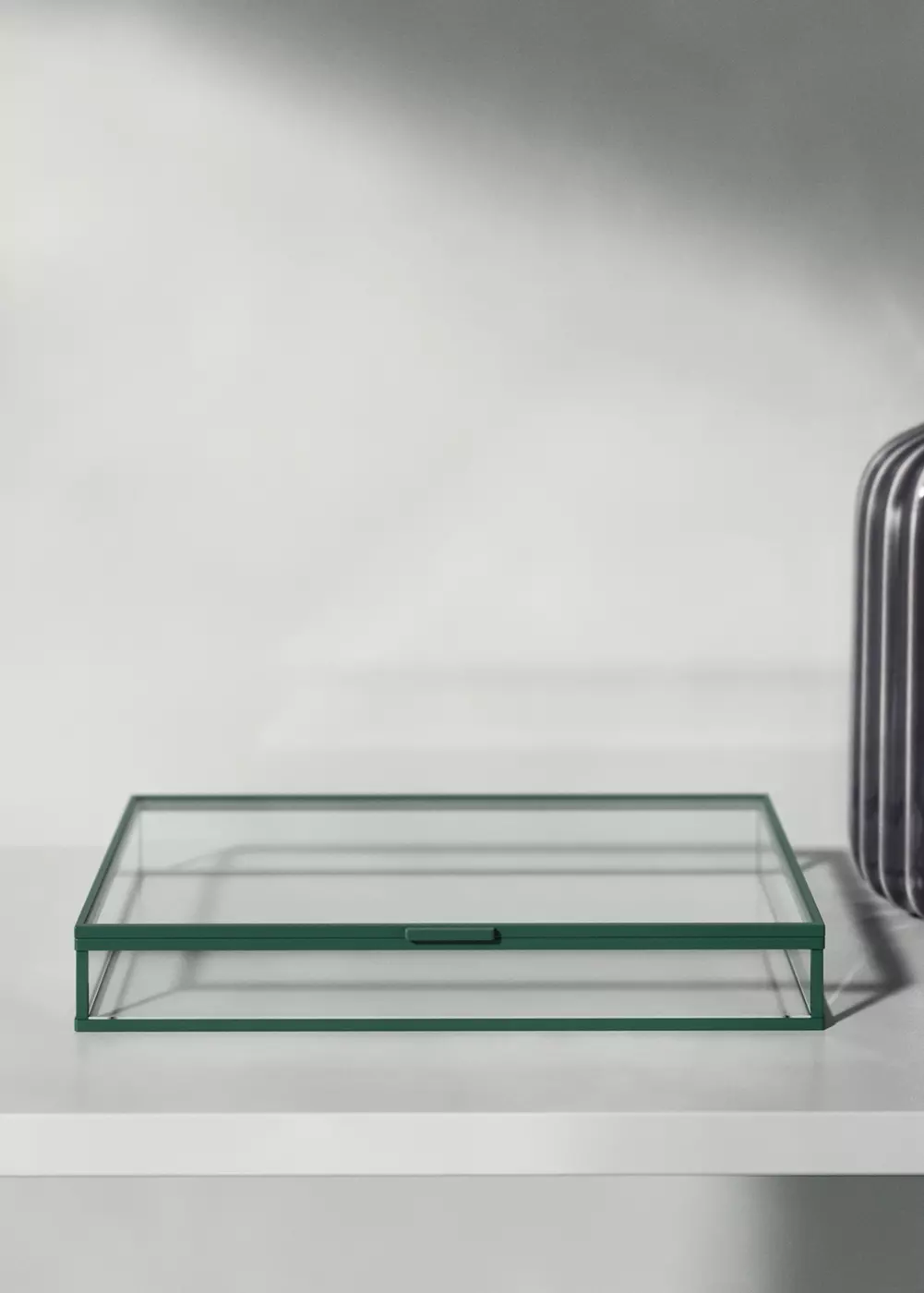 Boîte moyenne en verre coloré, MANGO HOME