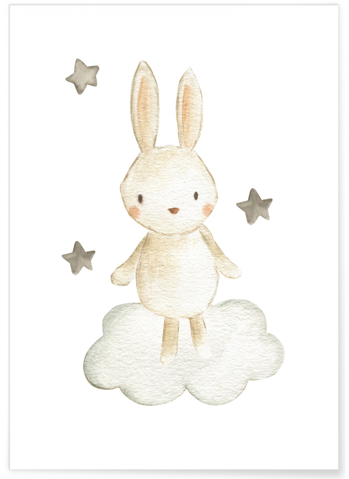 Affiche Lapin Nuage, L'AFFICHERIE