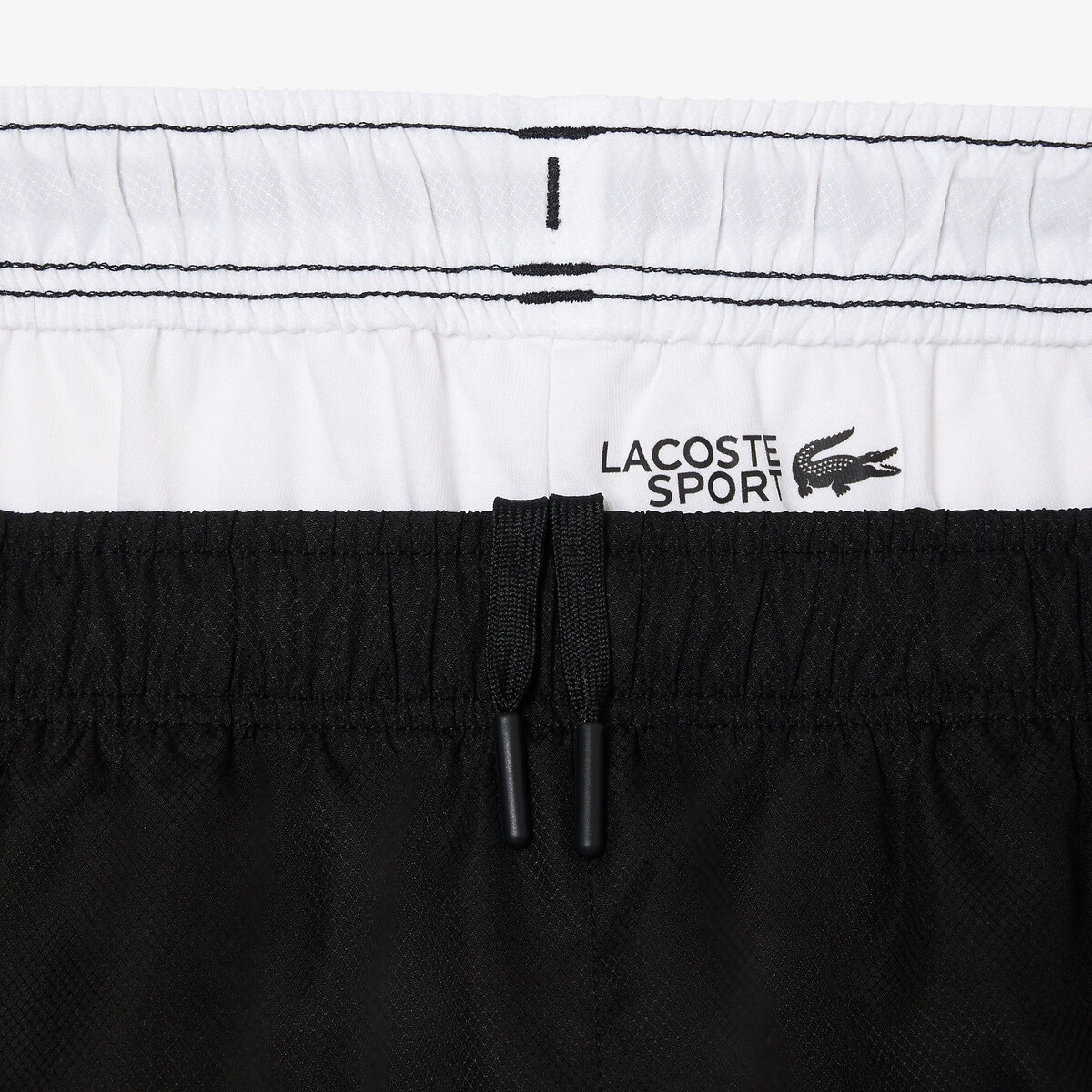 White lacoste tracksuit online bottoms